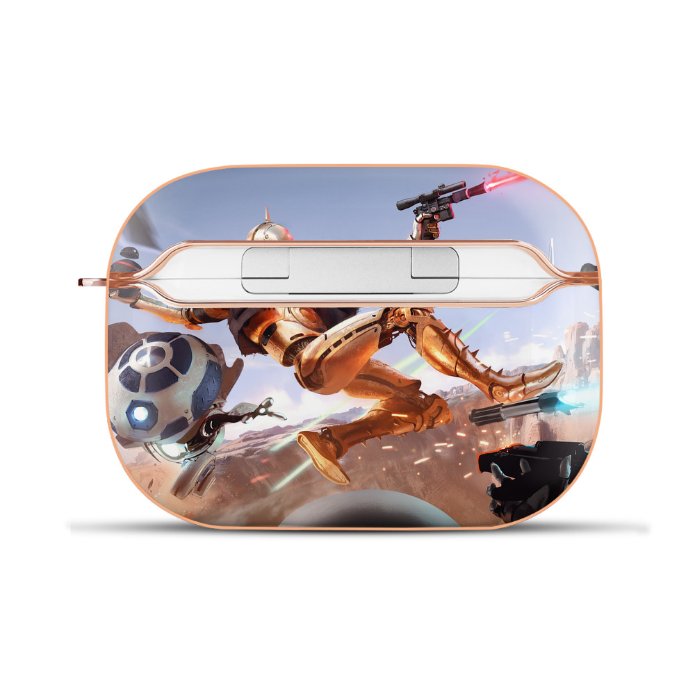（画像用） スター・ウォーズ Star Wars 【AirPods Pro用】ハードシェル保護ケース｜耐衝撃・防指紋・カラビナ付き商品仕様