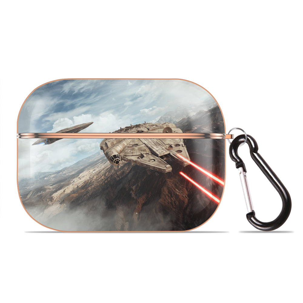 （画像用） スター・ウォーズ Star Wars 【AirPods Pro用】ハードシェル保護ケース｜耐衝撃・防指紋・カラビナ付き商品仕様