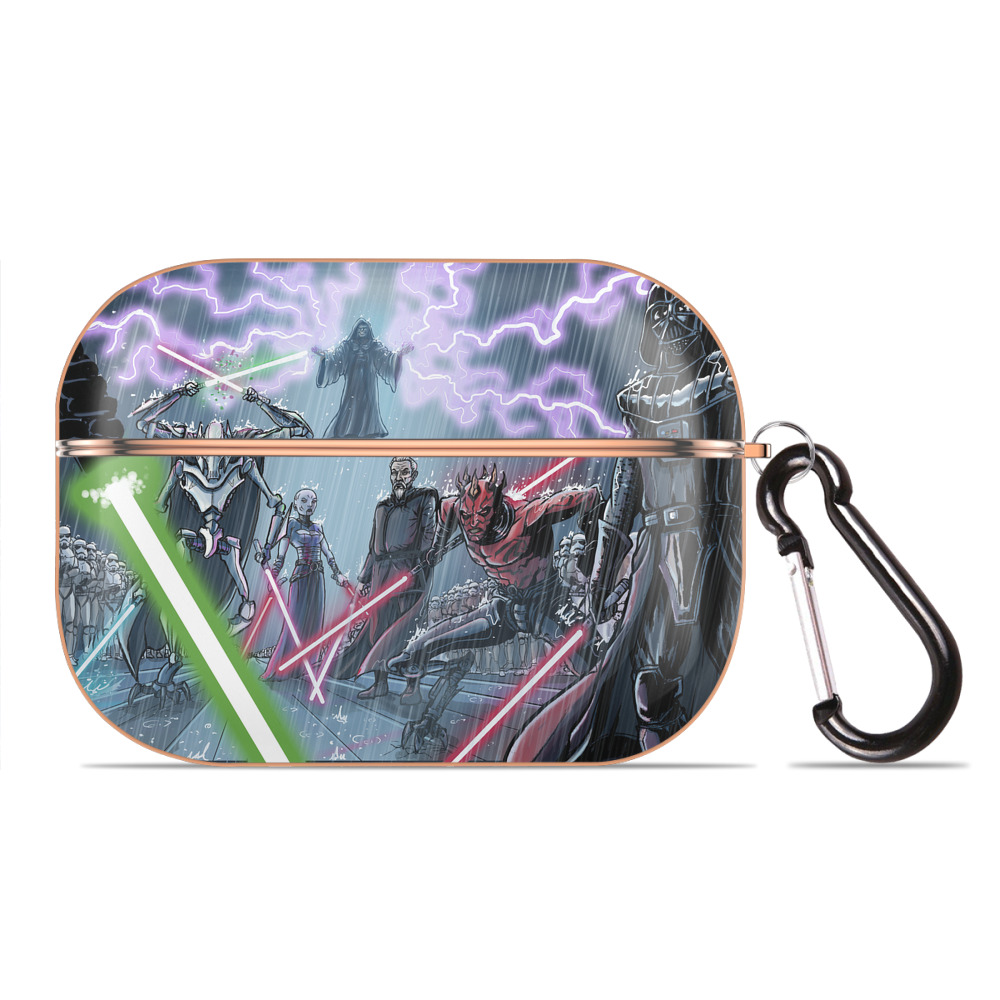 （画像用） スター・ウォーズ Star Wars 【AirPods Pro用】ハードシェル保護ケース｜耐衝撃・防指紋・カラビナ付き商品仕様