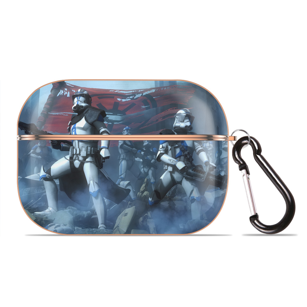 （画像用） スター・ウォーズ Star Wars 【AirPods Pro用】ハードシェル保護ケース｜耐衝撃・防指紋・カラビナ付き商品仕様