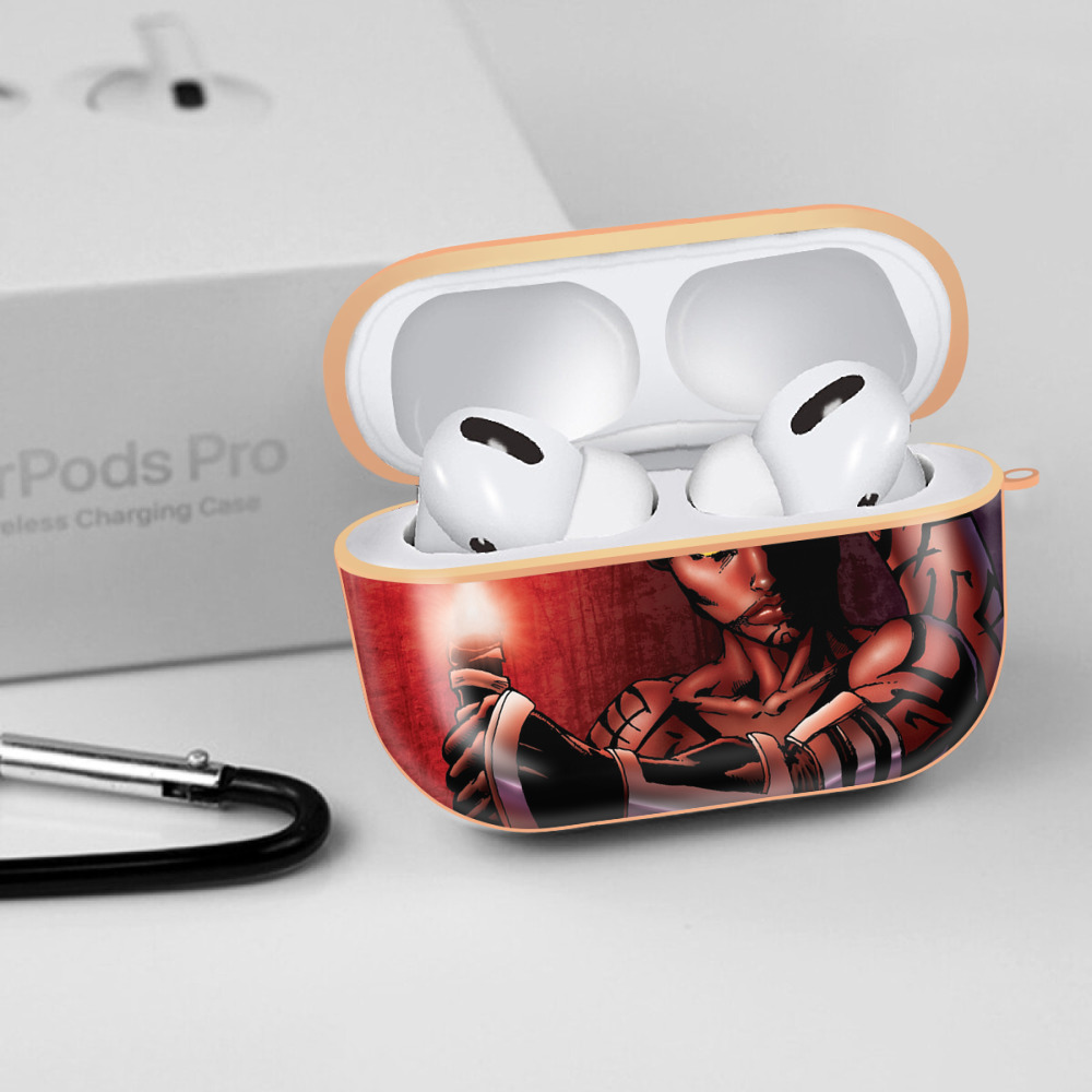 スター・ウォーズ Star Wars 【AirPods Pro用】ハードシェル保護ケース｜耐衝撃・防指紋・カラビナ付き商品仕様