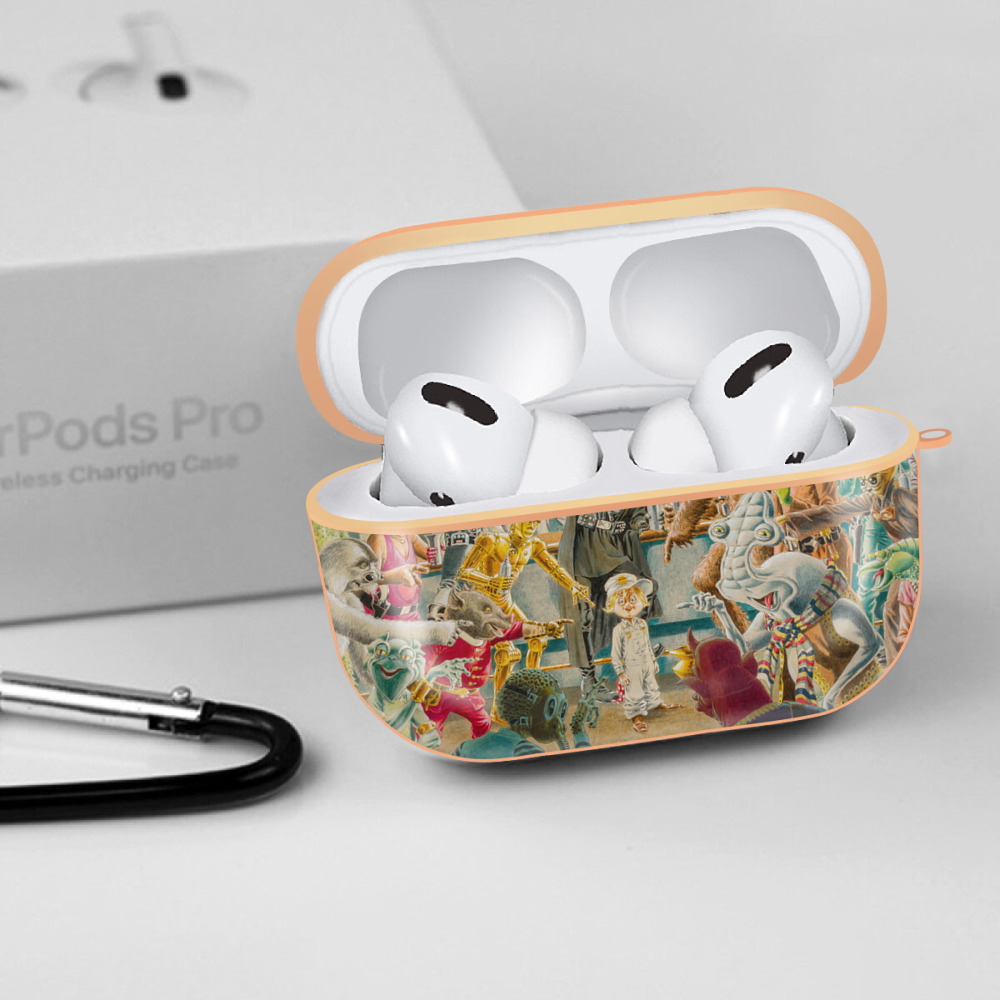 スター・ウォーズ Star Wars 【AirPods Pro用】ハードシェル保護ケース｜耐衝撃・防指紋・カラビナ付き商品仕様