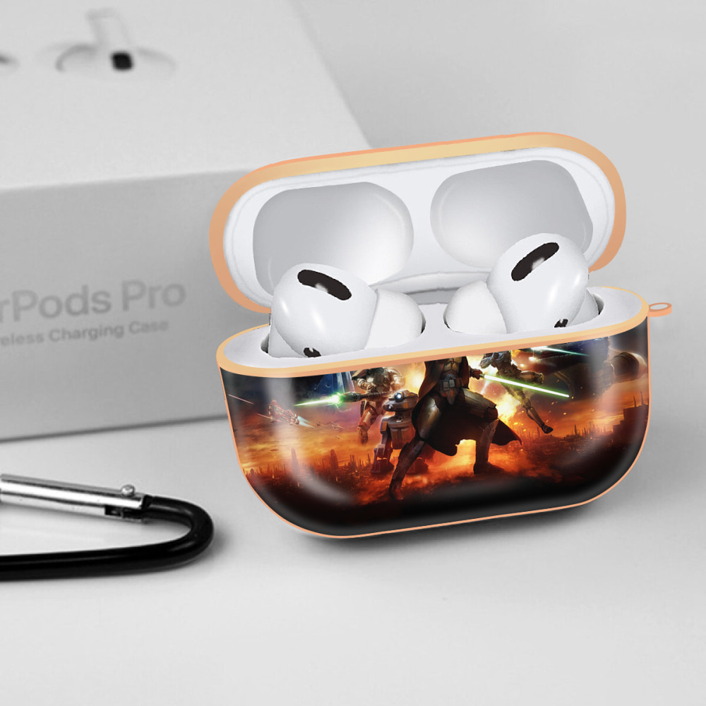 スター・ウォーズ Star Wars 【AirPods Pro用】ハードシェル保護ケース｜耐衝撃・防指紋・カラビナ付き商品仕様
