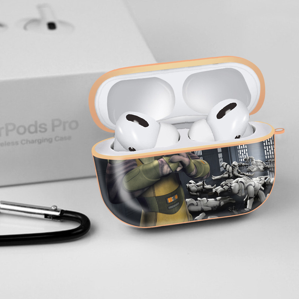 スター・ウォーズ Star Wars 【AirPods Pro用】ハードシェル保護ケース｜耐衝撃・防指紋・カラビナ付き商品仕様