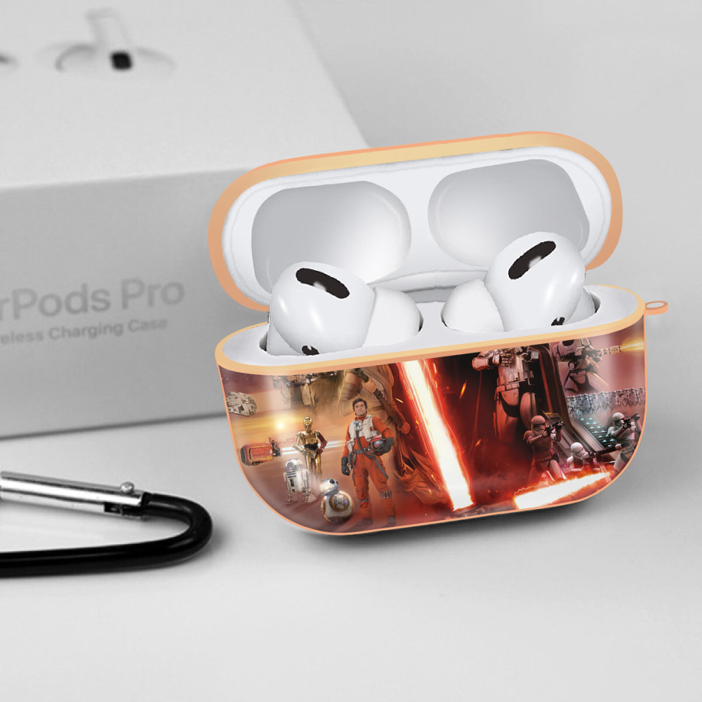 スター・ウォーズ Star Wars 【AirPods Pro用】ハードシェル保護ケース｜耐衝撃・防指紋・カラビナ付き商品仕様