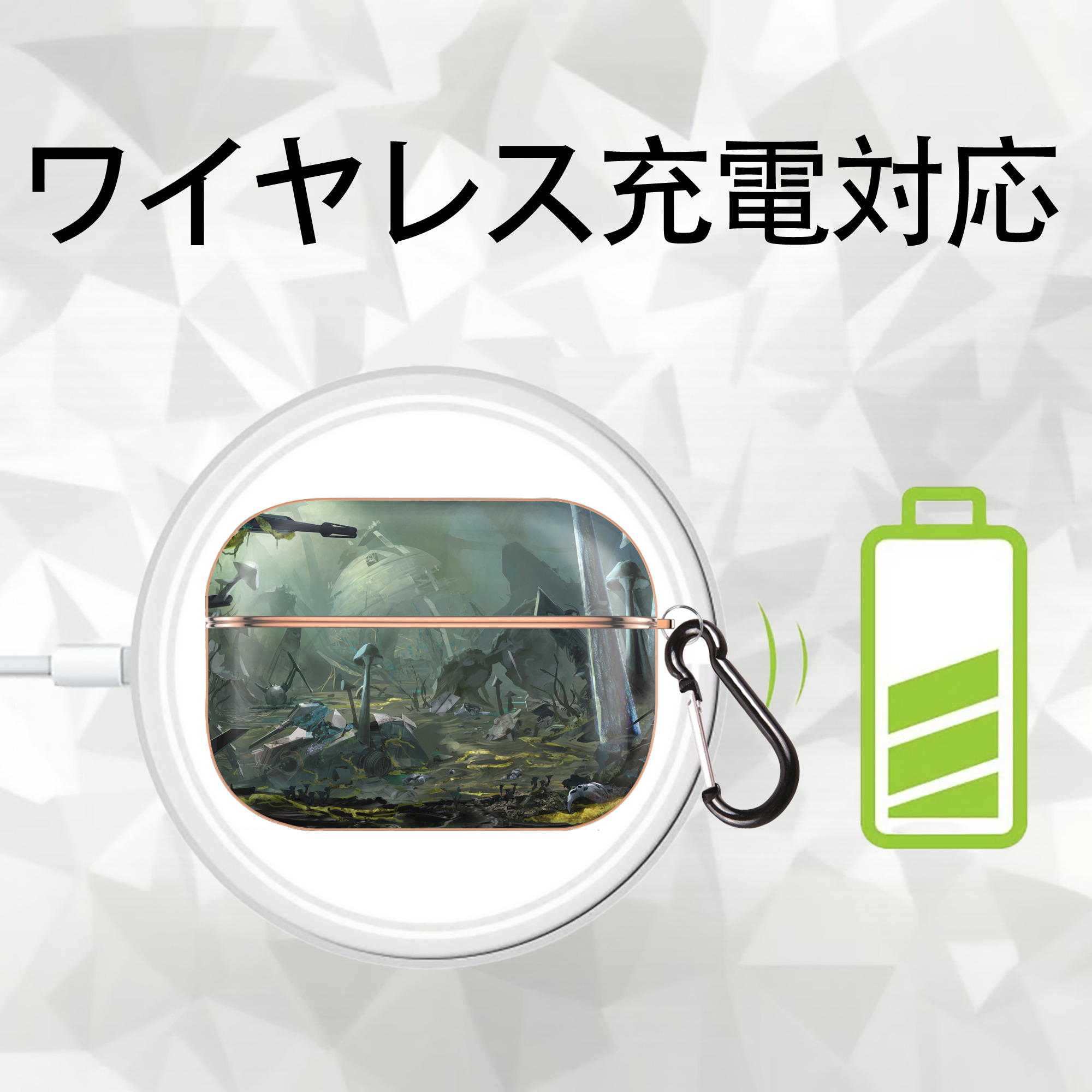スター・ウォーズ Star Wars 【AirPods Pro用】ハードシェル保護ケース｜耐衝撃・防指紋・カラビナ付き商品仕様