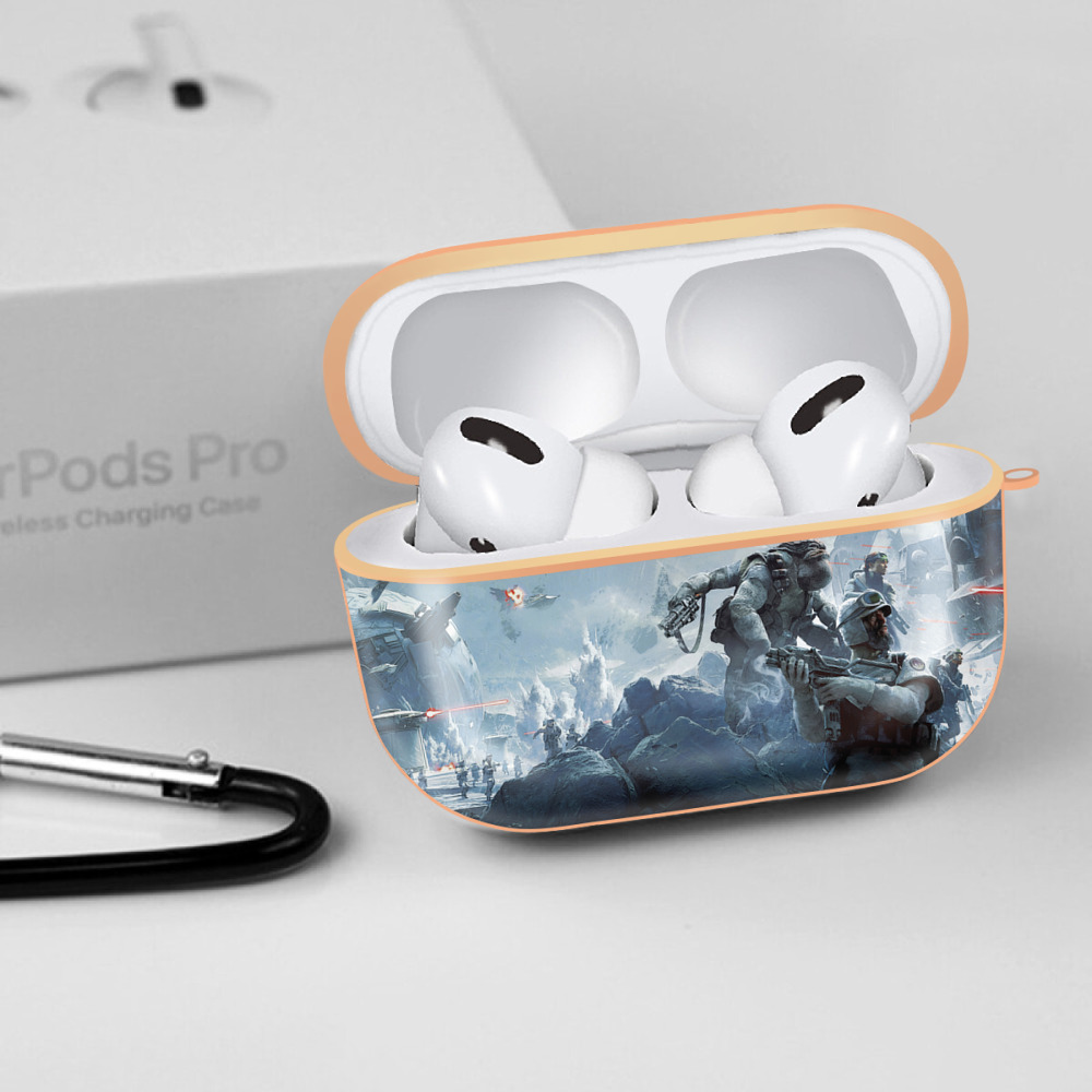 スター・ウォーズ Star Wars 【AirPods Pro用】ハードシェル保護ケース｜耐衝撃・防指紋・カラビナ付き商品仕様