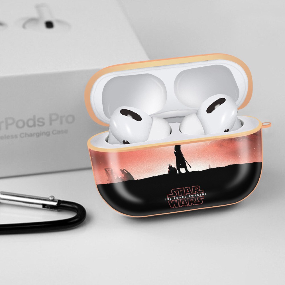 スター・ウォーズ Star Wars 【AirPods Pro用】ハードシェル保護ケース｜耐衝撃・防指紋・カラビナ付き商品仕様