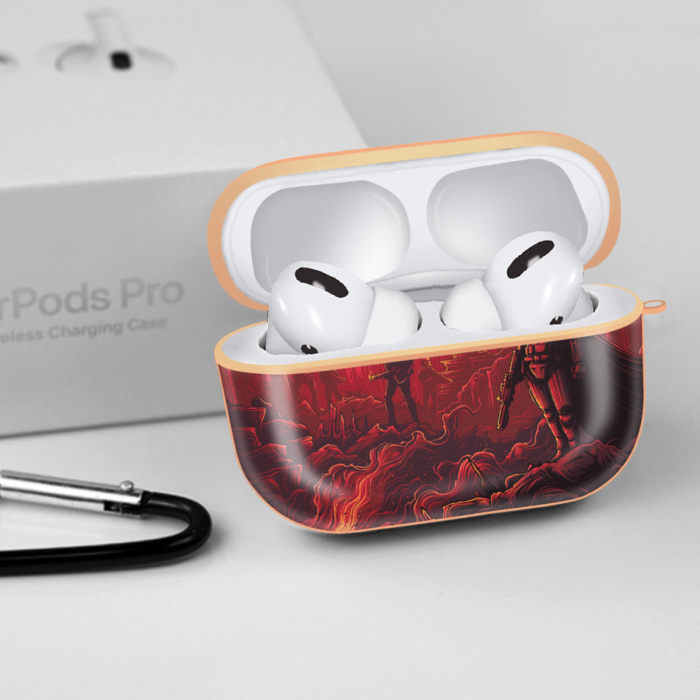 スター・ウォーズ Star Wars 【AirPods Pro用】ハードシェル保護ケース｜耐衝撃・防指紋・カラビナ付き商品仕様