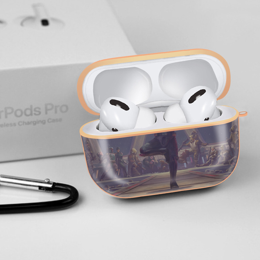 スター・ウォーズ Star Wars 【AirPods Pro用】ハードシェル保護ケース｜耐衝撃・防指紋・カラビナ付き商品仕様
