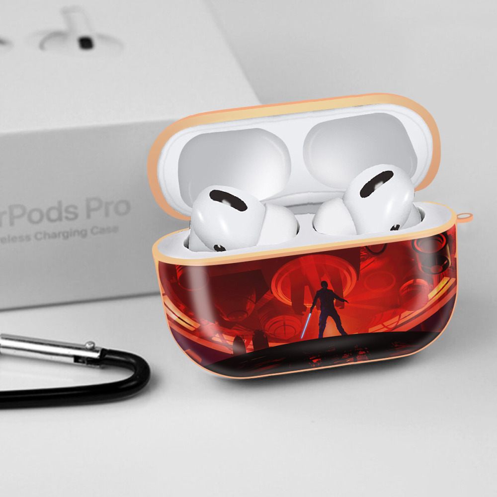 スター・ウォーズ Star Wars 【AirPods Pro用】ハードシェル保護ケース｜耐衝撃・防指紋・カラビナ付き商品仕様