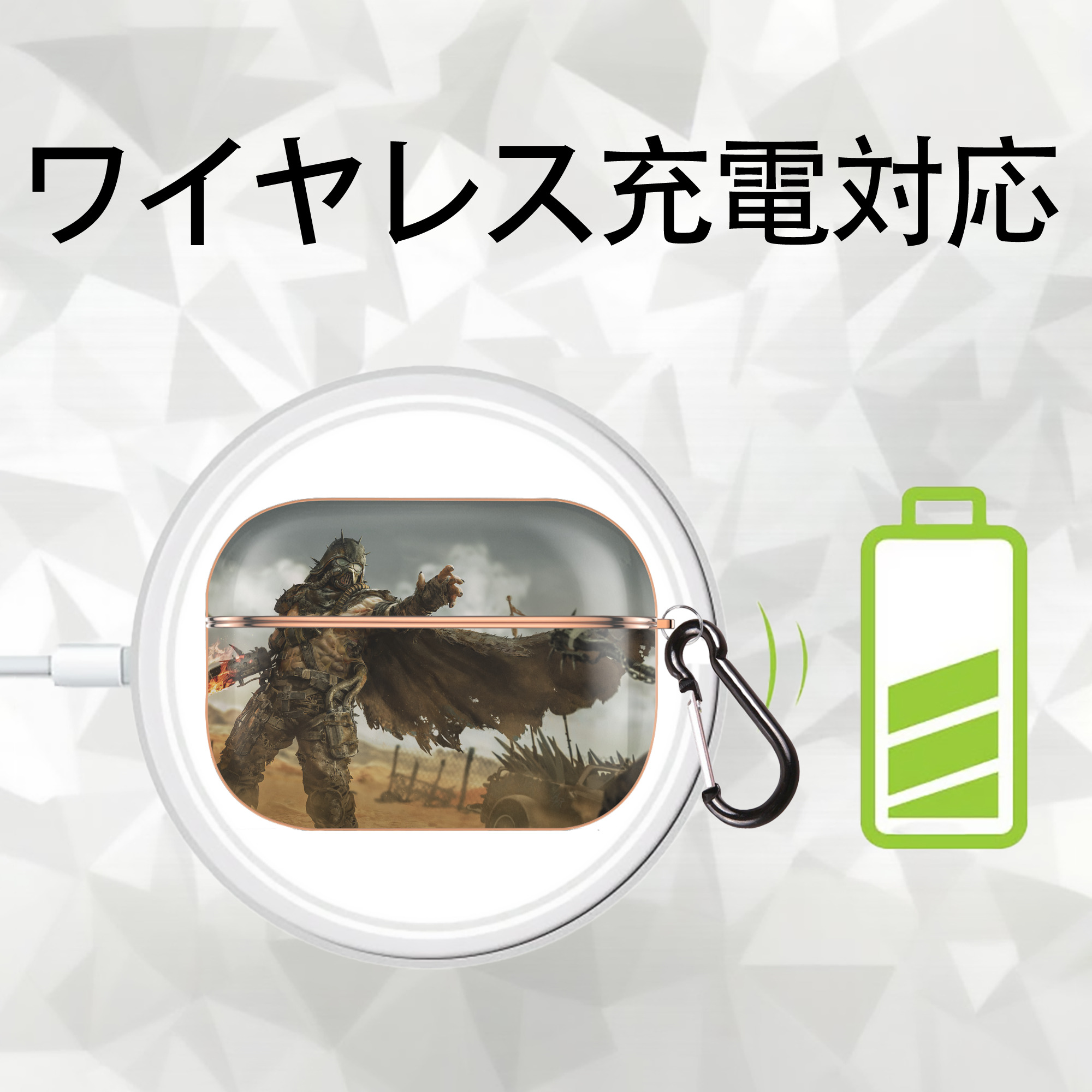 スター・ウォーズ Star Wars 【AirPods Pro用】ハードシェル保護ケース｜耐衝撃・防指紋・カラビナ付き商品仕様