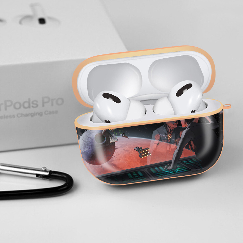 スター・ウォーズ Star Wars 【AirPods Pro用】ハードシェル保護ケース｜耐衝撃・防指紋・カラビナ付き商品仕様
