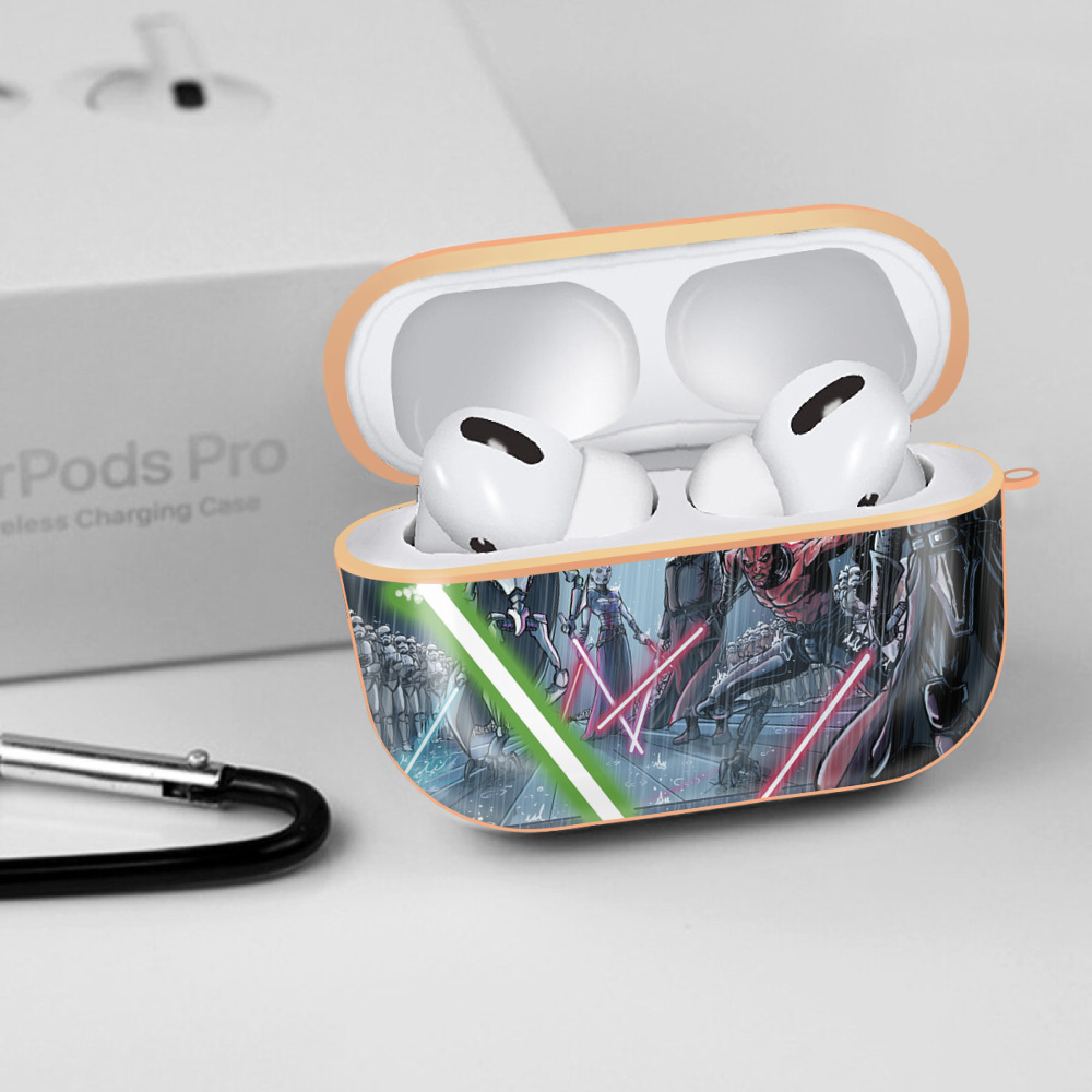 スター・ウォーズ Star Wars 【AirPods Pro用】ハードシェル保護ケース｜耐衝撃・防指紋・カラビナ付き商品仕様