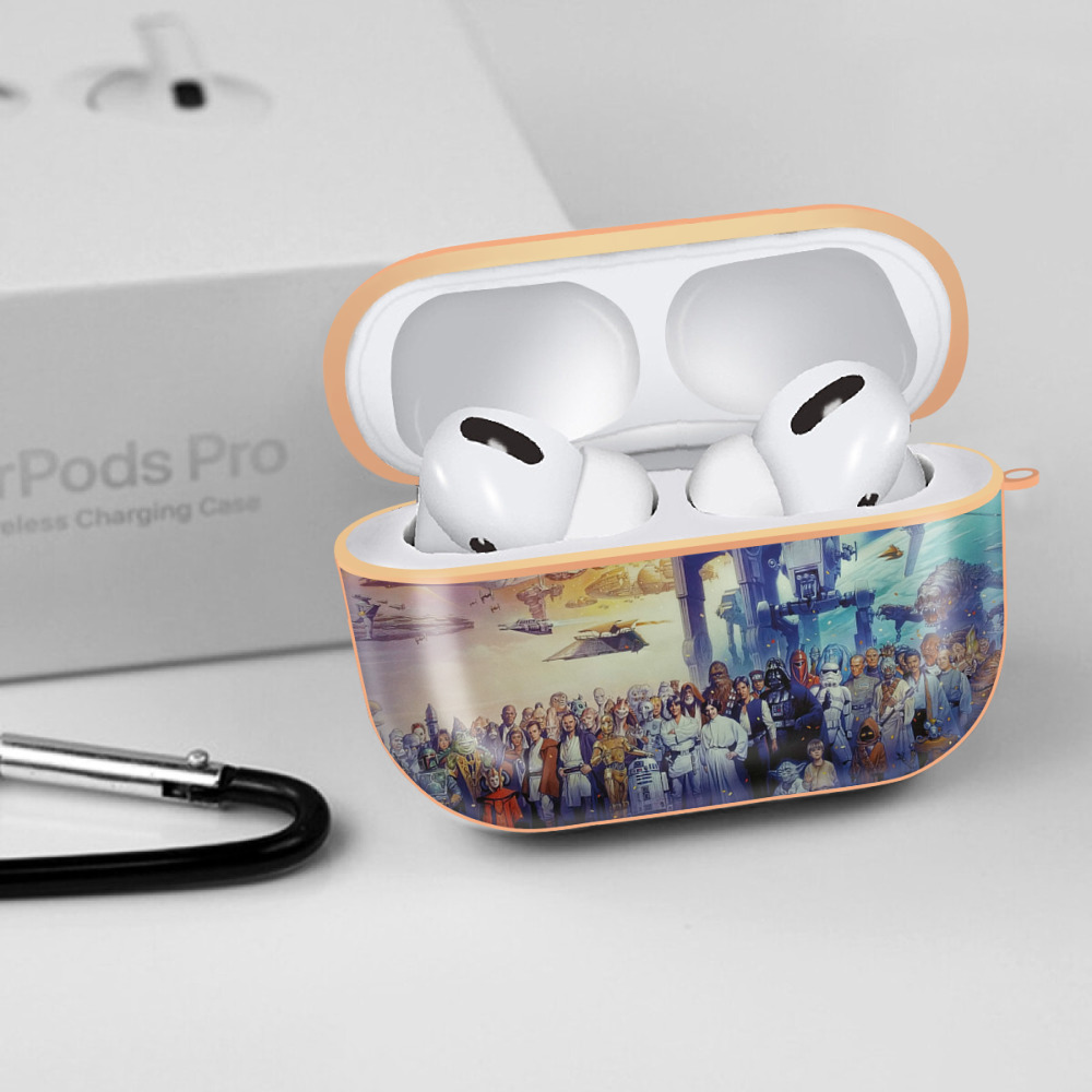 スター・ウォーズ Star Wars 【AirPods Pro用】ハードシェル保護ケース｜耐衝撃・防指紋・カラビナ付き商品仕様