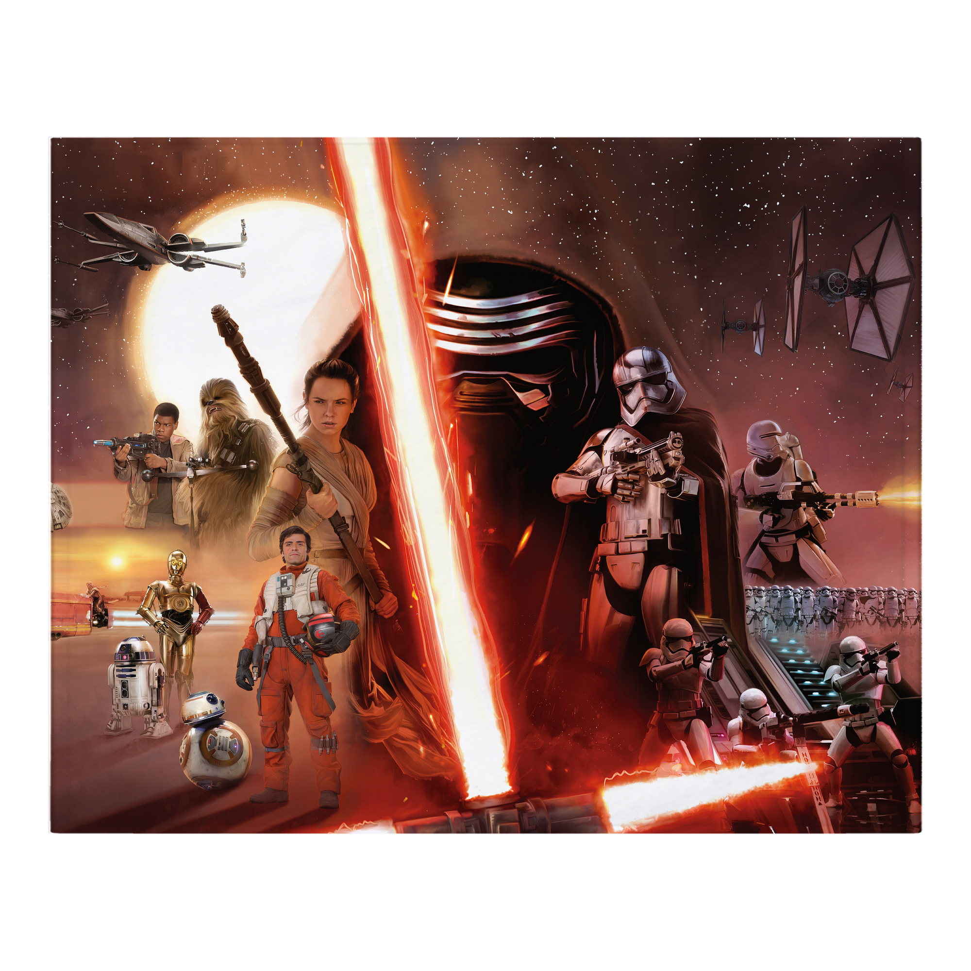 （画像用） スター・ウォーズ Star Wars フランネルブランケット・多サイズ対応（横型）