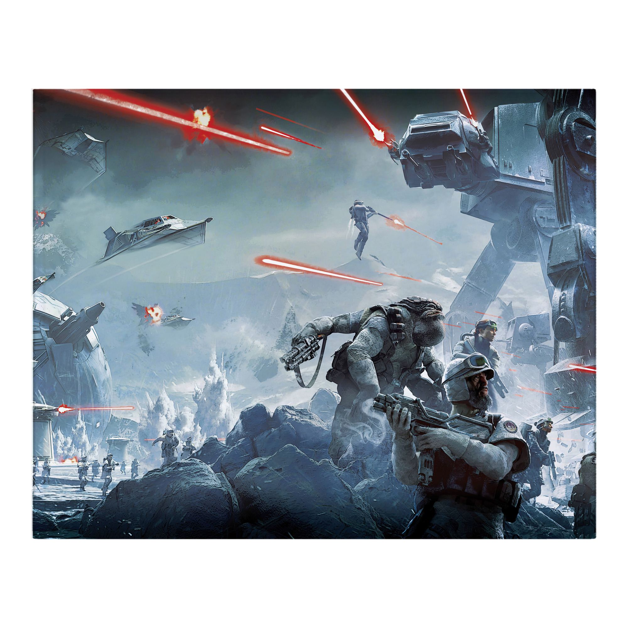 （画像用） スター・ウォーズ Star Wars フランネルブランケット・多サイズ対応（横型）