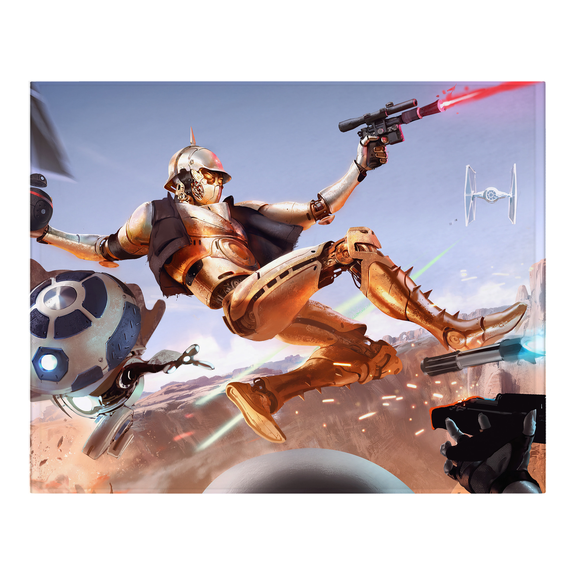 （画像用） スター・ウォーズ Star Wars フランネルブランケット・多サイズ対応（横型）