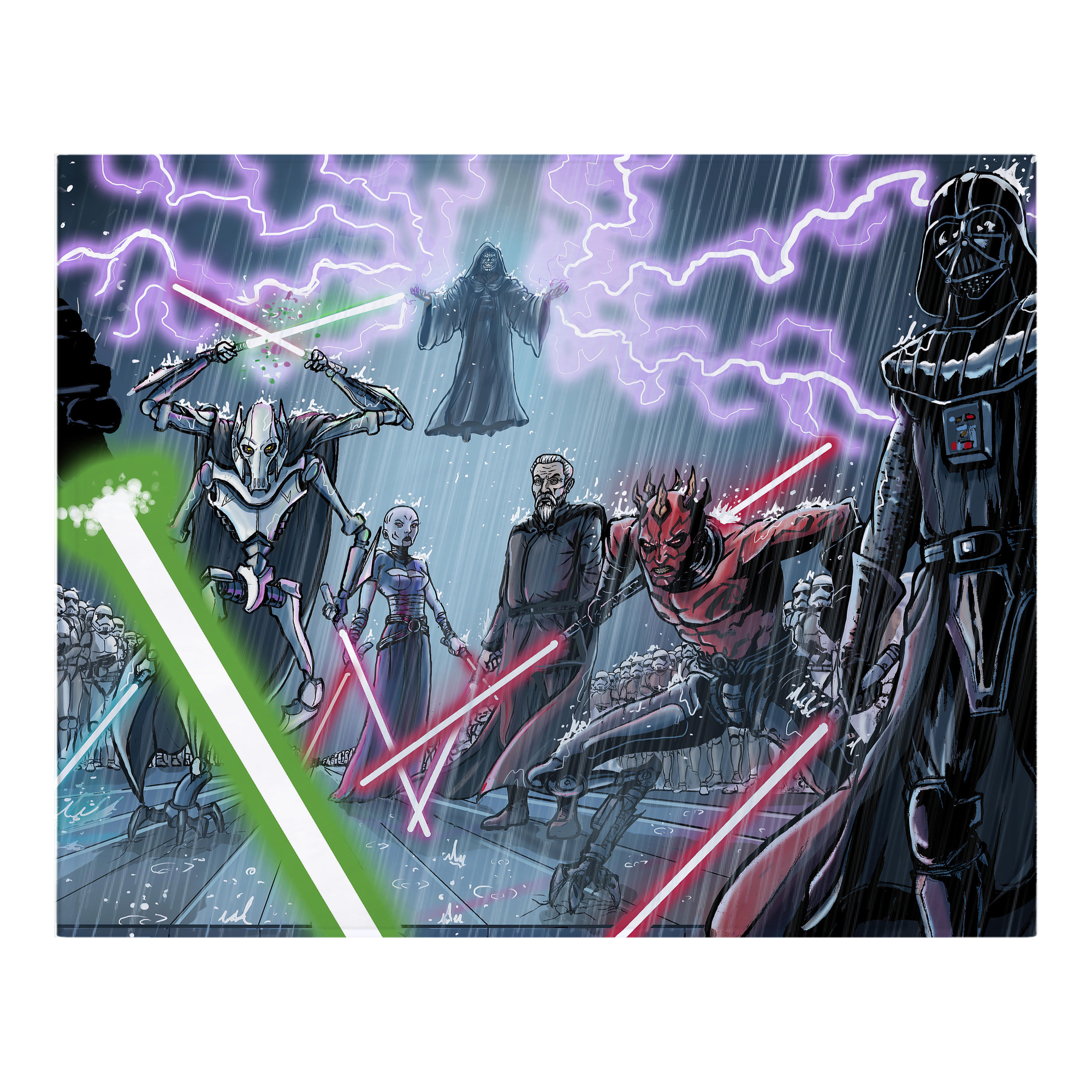 （画像用） スター・ウォーズ Star Wars フランネルブランケット・多サイズ対応（横型）