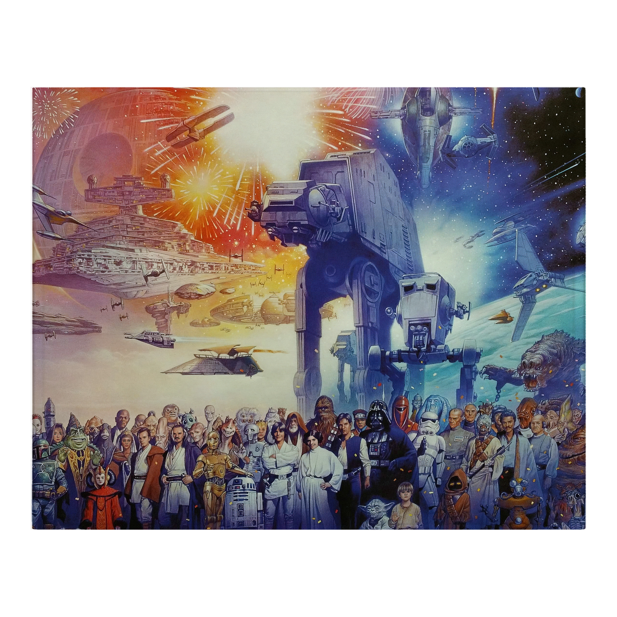 （画像用） スター・ウォーズ Star Wars フランネルブランケット・多サイズ対応（横型）