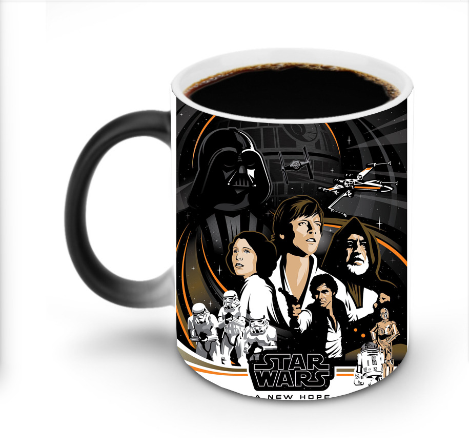 （画像用） スター・ウォーズ Star Wars 温度変色マグカップ