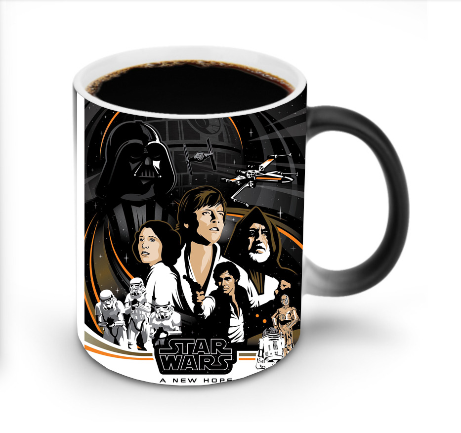 （画像用） スター・ウォーズ Star Wars 温度変色マグカップ