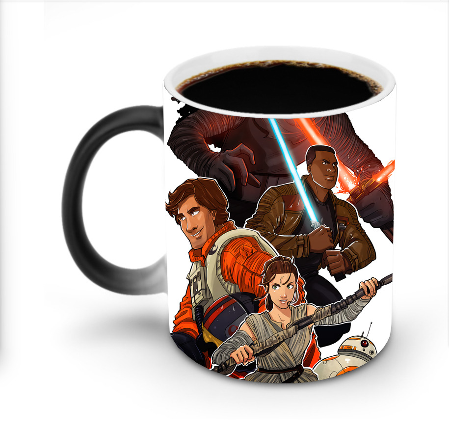 （画像用） スター・ウォーズ Star Wars 温度変色マグカップ