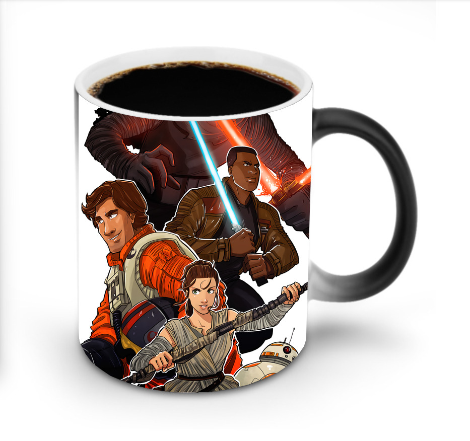 （画像用） スター・ウォーズ Star Wars 温度変色マグカップ
