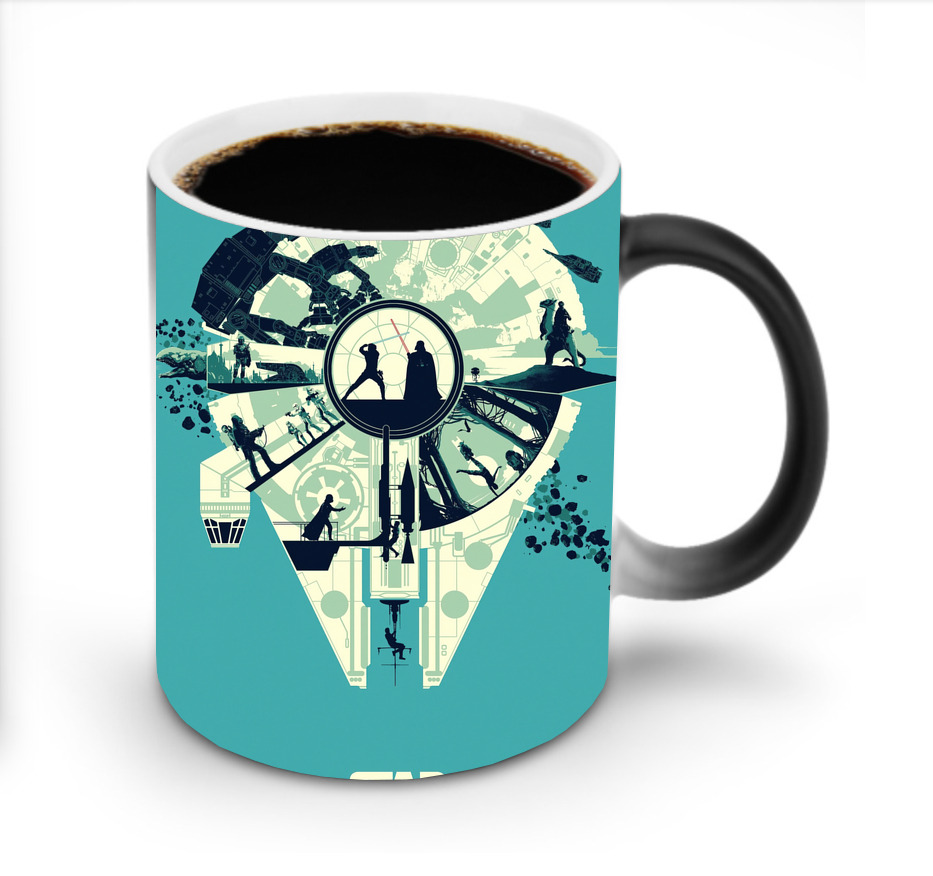 （画像用） スター・ウォーズ Star Wars 温度変色マグカップ