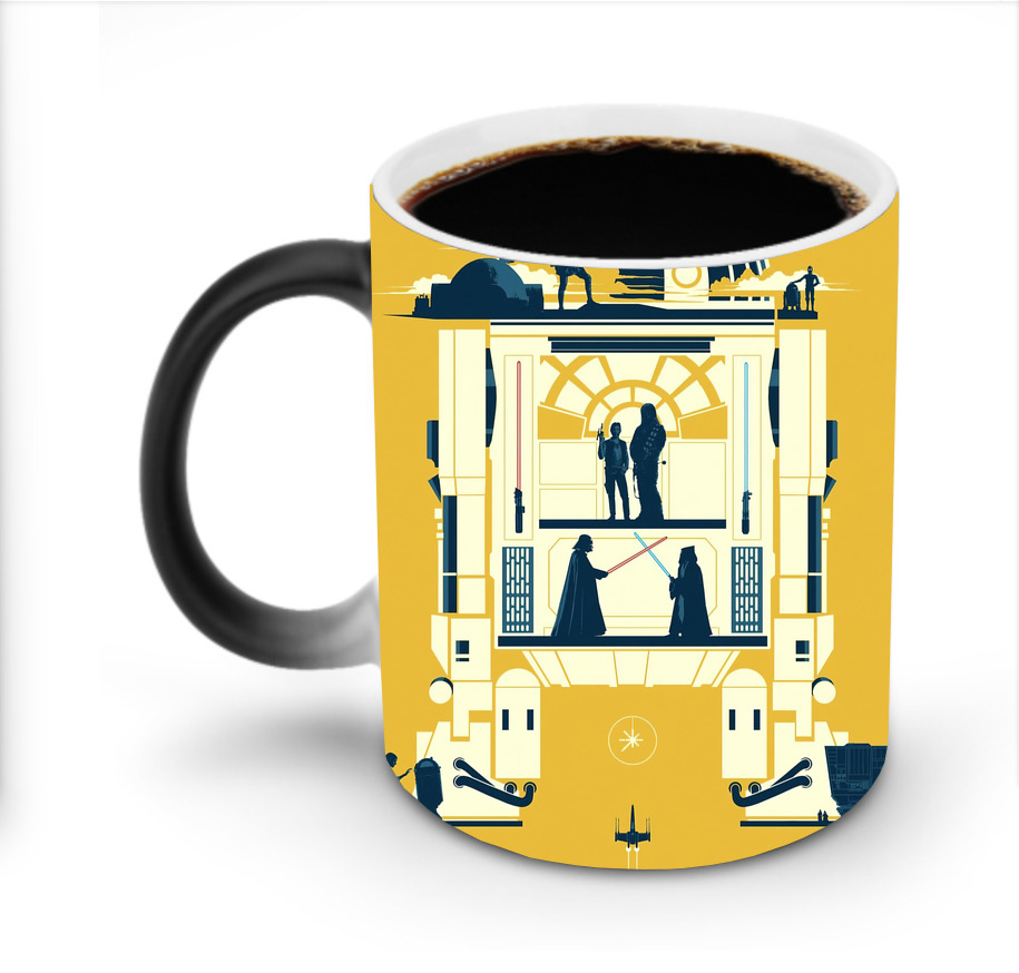 （画像用） スター・ウォーズ Star Wars 温度変色マグカップ