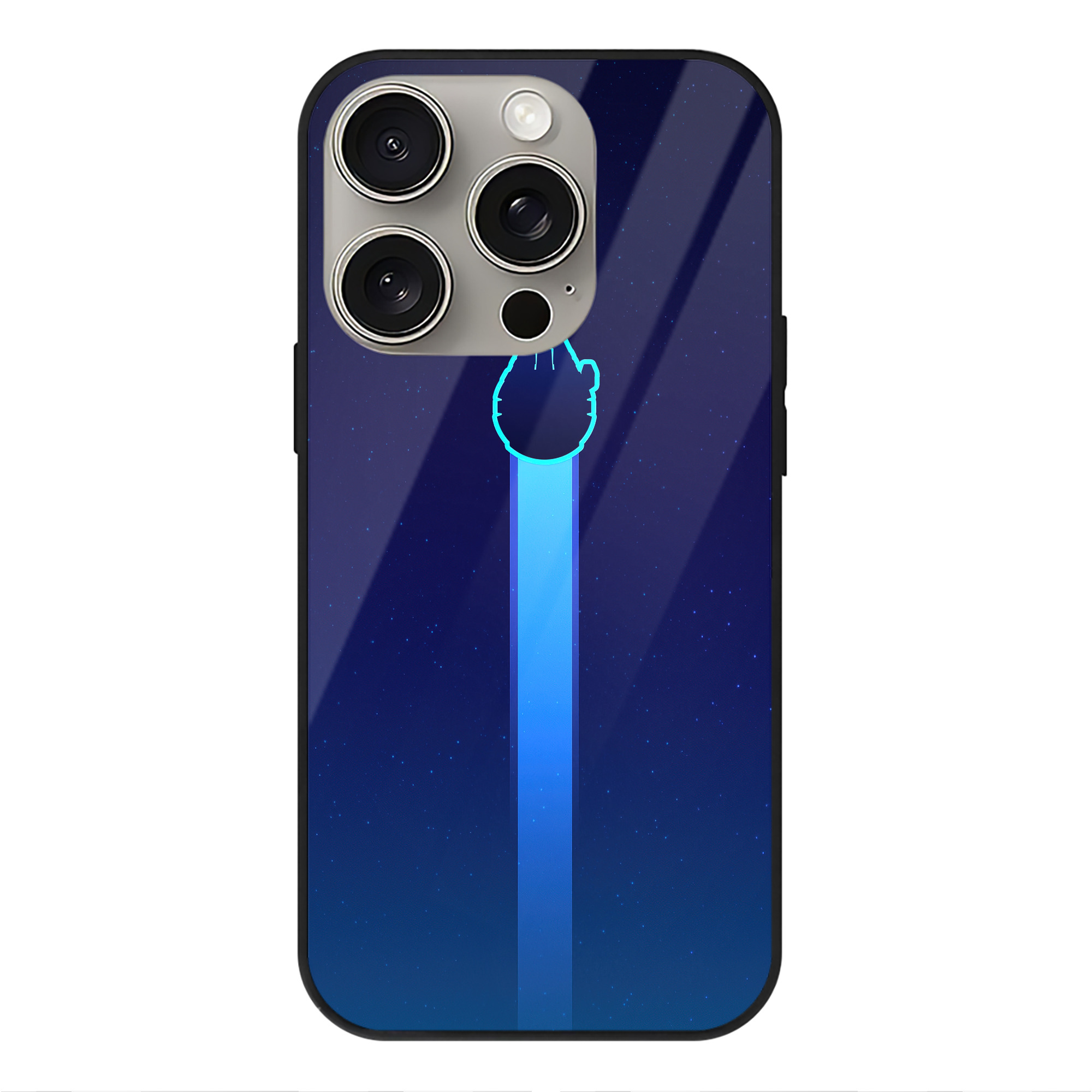 （画像用） スター・ウォーズ Star Wars 【iPhone15Pro対応】スマホケース 耐衝撃＆黄変防止 背面ガラス