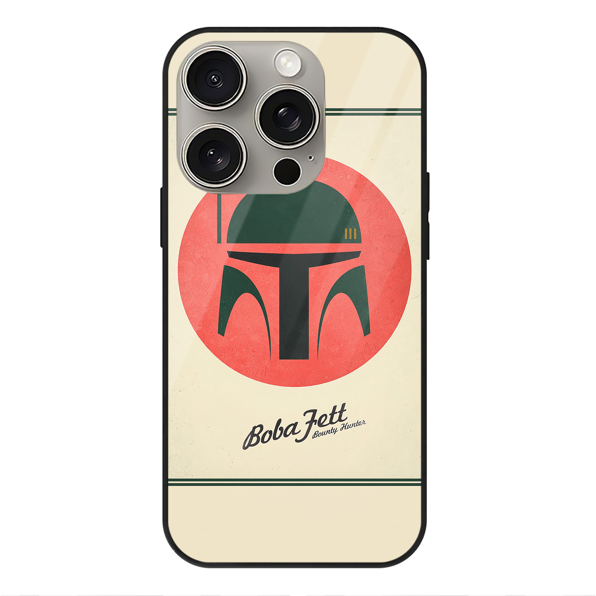 （画像用） スター・ウォーズ Star Wars 【iPhone15Pro対応】スマホケース 耐衝撃＆黄変防止 背面ガラス