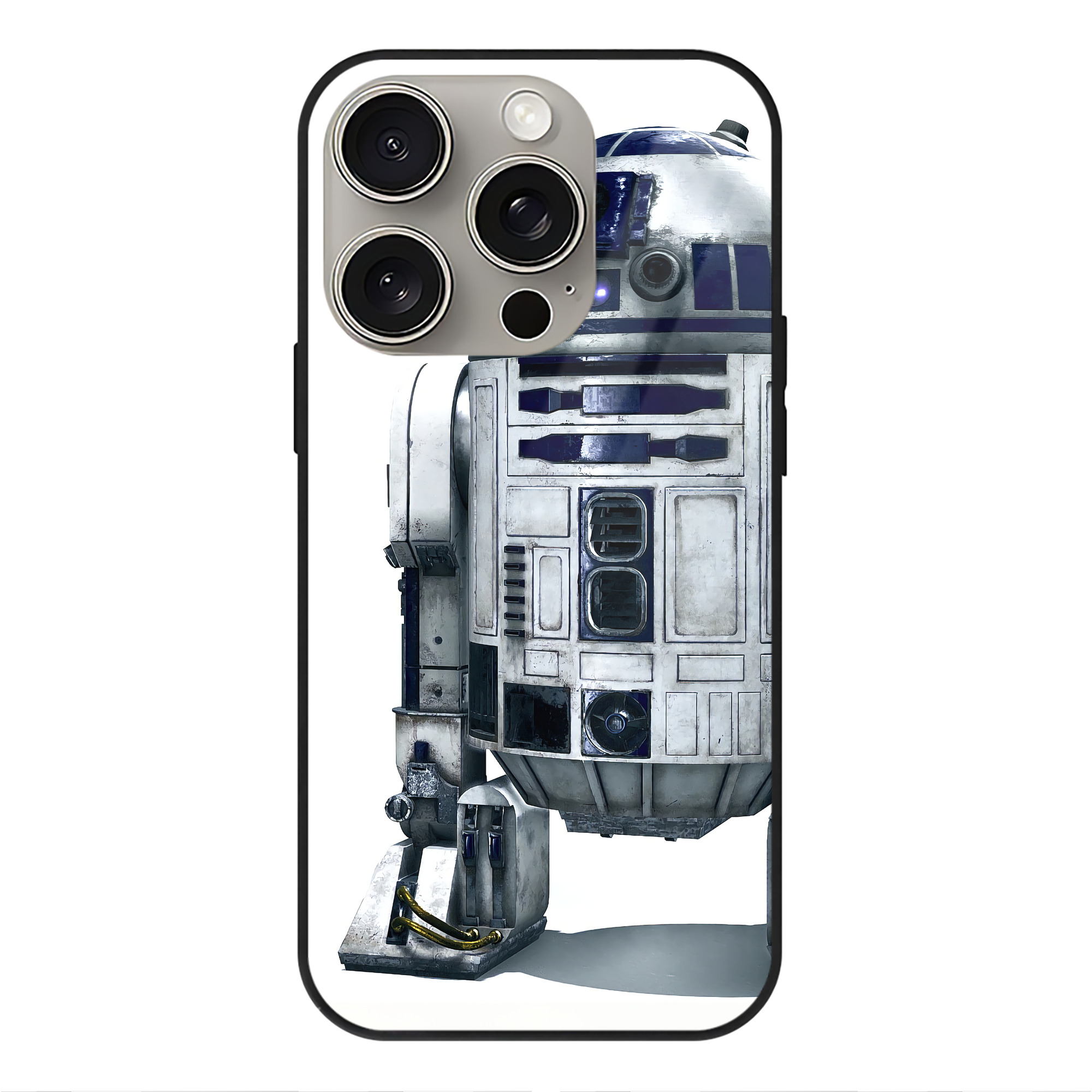 （画像用） スター・ウォーズ Star Wars 【iPhone15Pro対応】スマホケース 耐衝撃＆黄変防止 背面ガラス