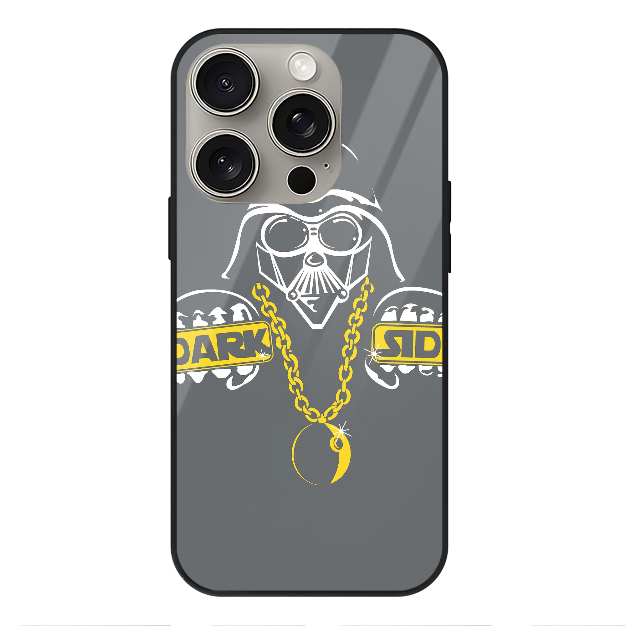 （画像用） スター・ウォーズ Star Wars 【iPhone15Pro対応】スマホケース 耐衝撃＆黄変防止 背面ガラス