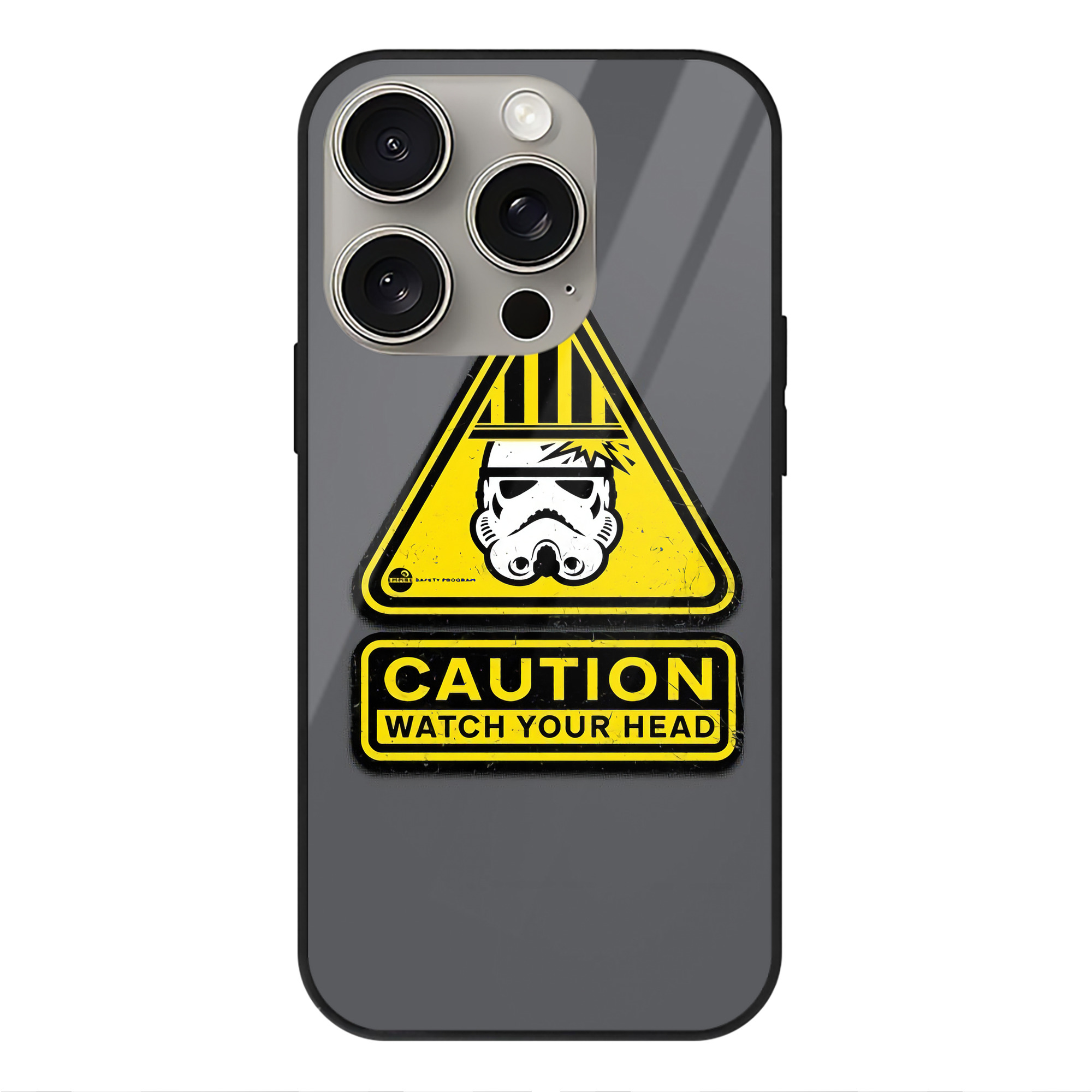 （画像用） スター・ウォーズ Star Wars 【iPhone15Pro対応】スマホケース 耐衝撃＆黄変防止 背面ガラス