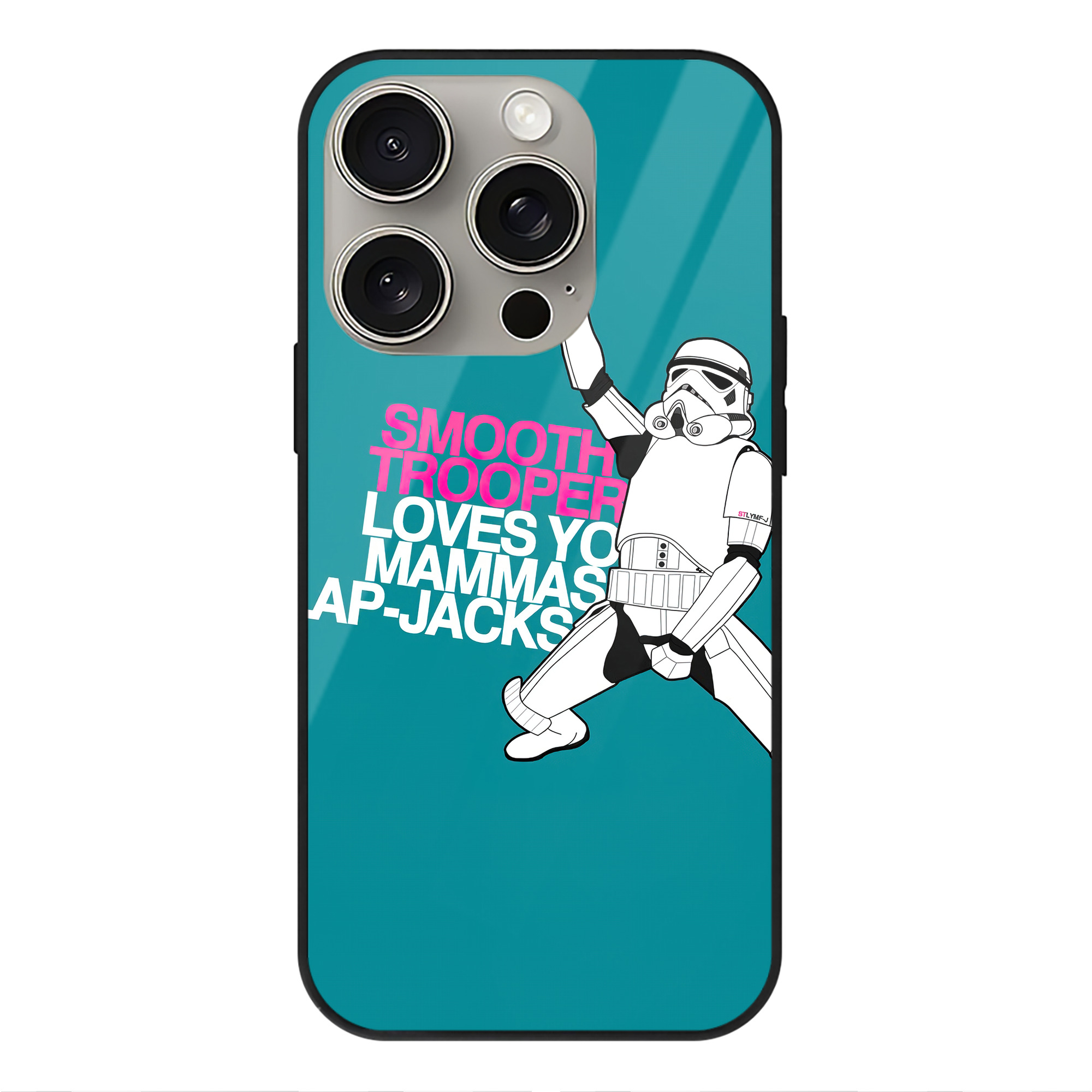 （画像用） スター・ウォーズ Star Wars 【iPhone15Pro対応】スマホケース 耐衝撃＆黄変防止 背面ガラス
