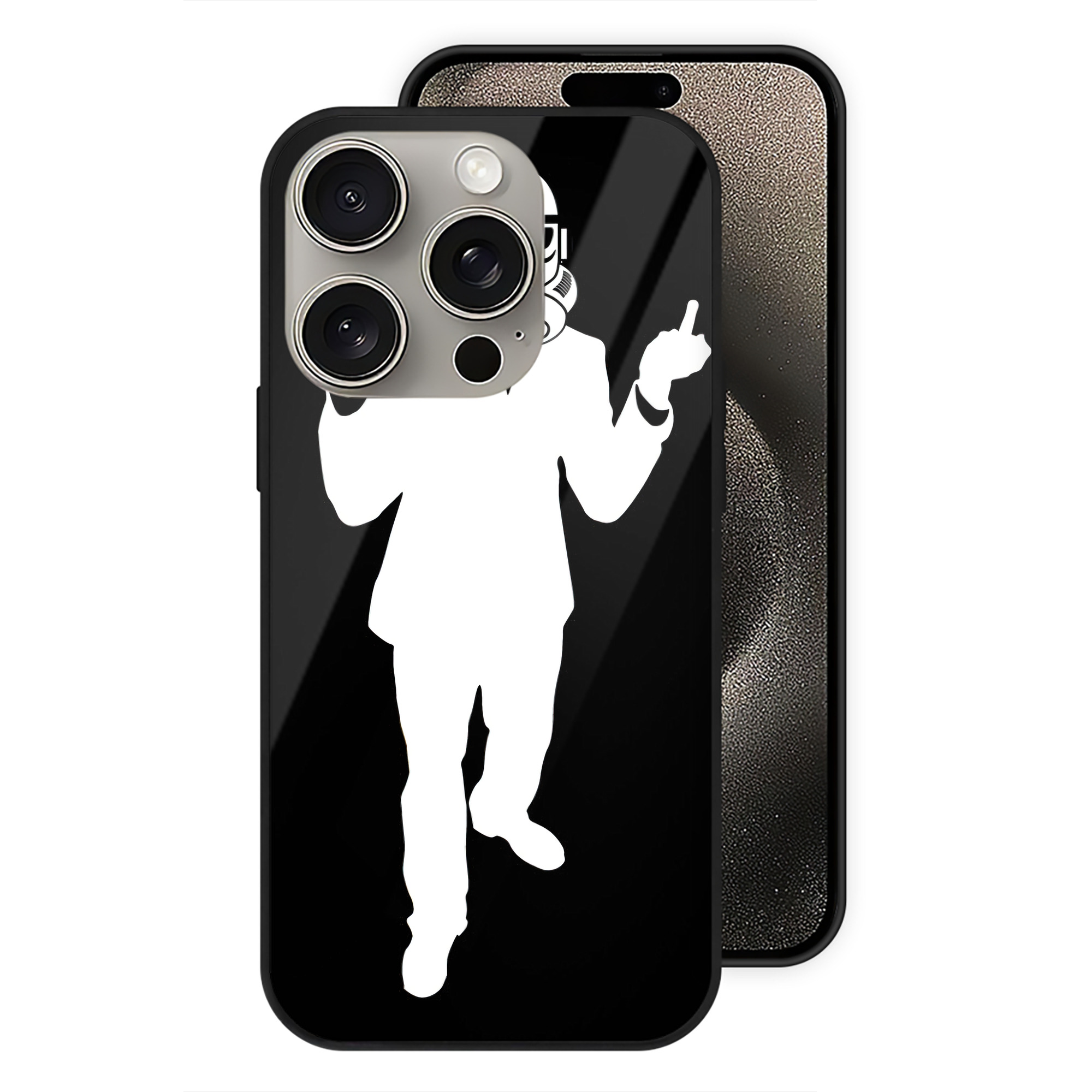 （画像用） スター・ウォーズ Star Wars 【iPhone15Pro対応】スマホケース 耐衝撃＆黄変防止 背面ガラス