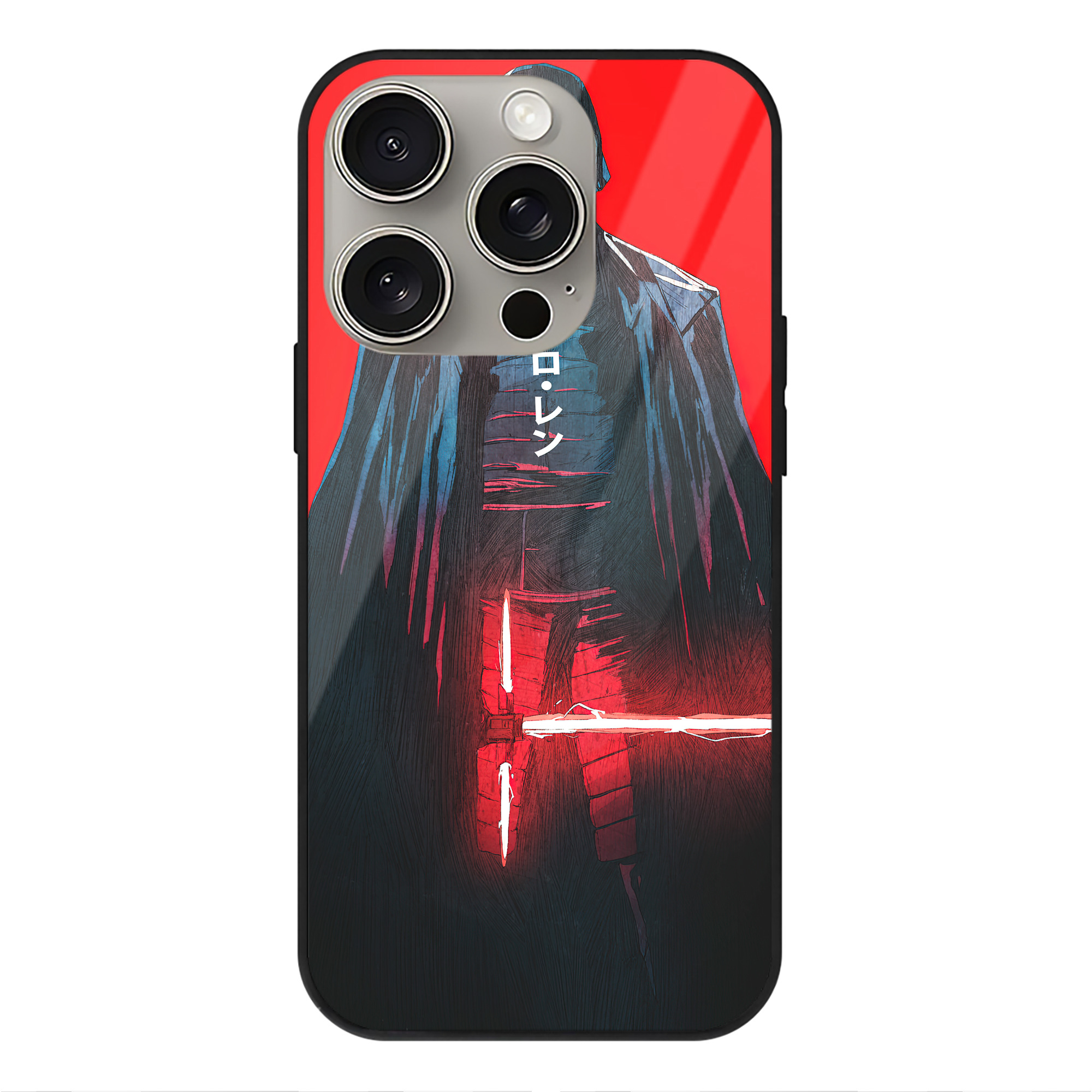 （画像用） スター・ウォーズ Star Wars 【iPhone15Pro対応】スマホケース 耐衝撃＆黄変防止 背面ガラス