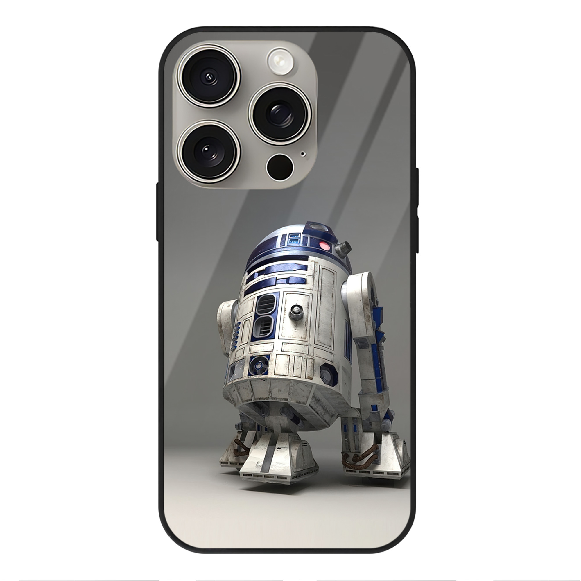 （画像用） スター・ウォーズ Star Wars 【iPhone15Pro対応】スマホケース 耐衝撃＆黄変防止 背面ガラス
