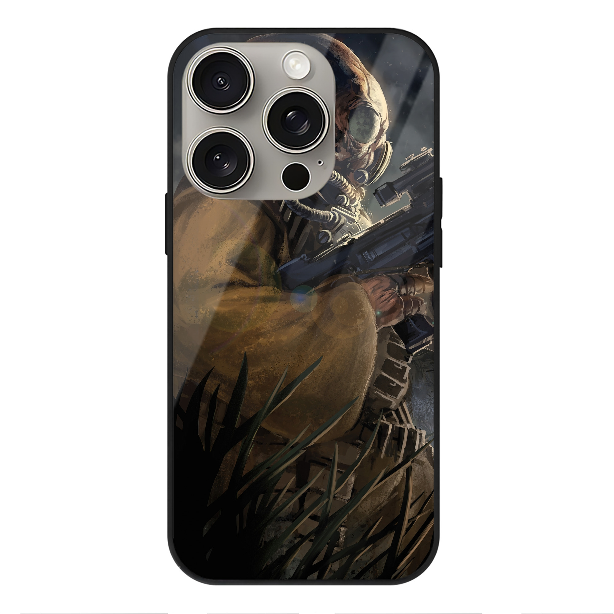 （画像用） スター・ウォーズ Star Wars 【iPhone15Pro対応】スマホケース 耐衝撃＆黄変防止 背面ガラス