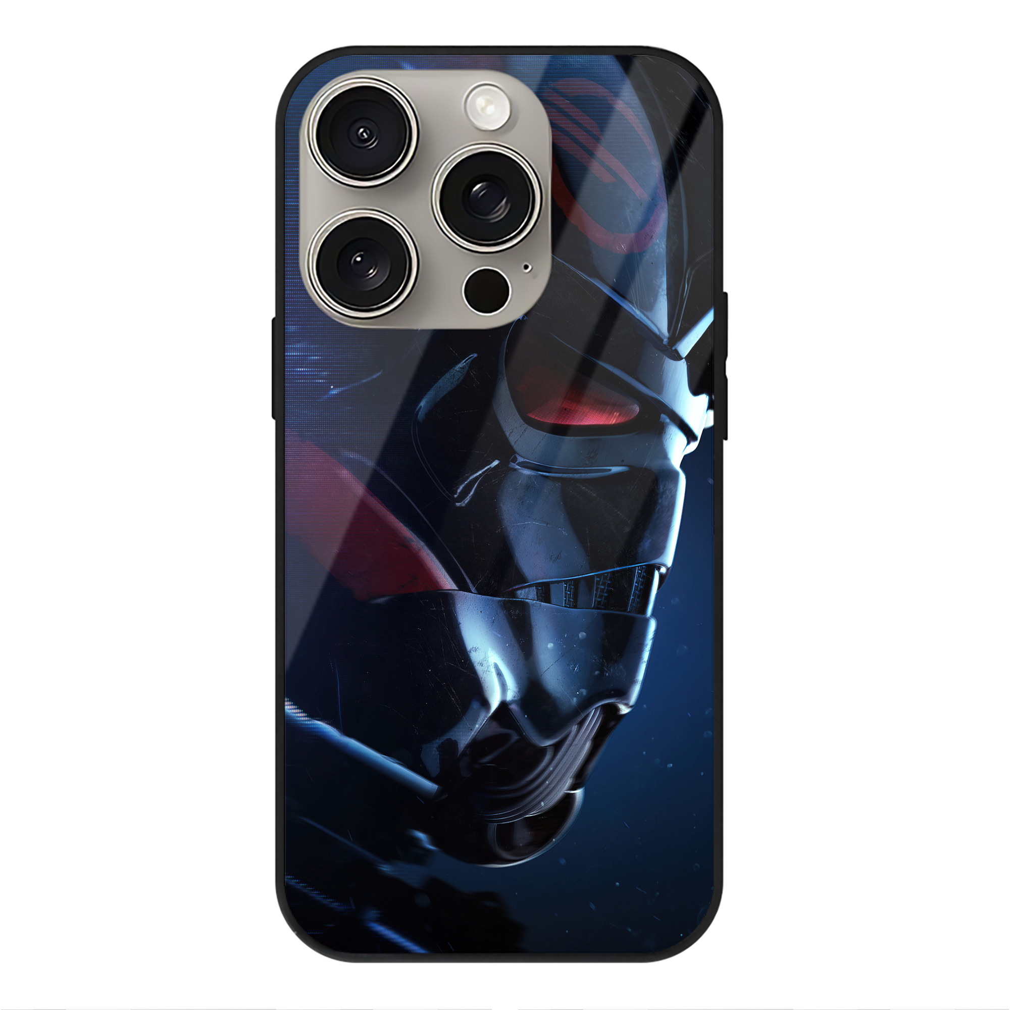 （画像用） スター・ウォーズ Star Wars 【iPhone15Pro対応】スマホケース 耐衝撃＆黄変防止 背面ガラス