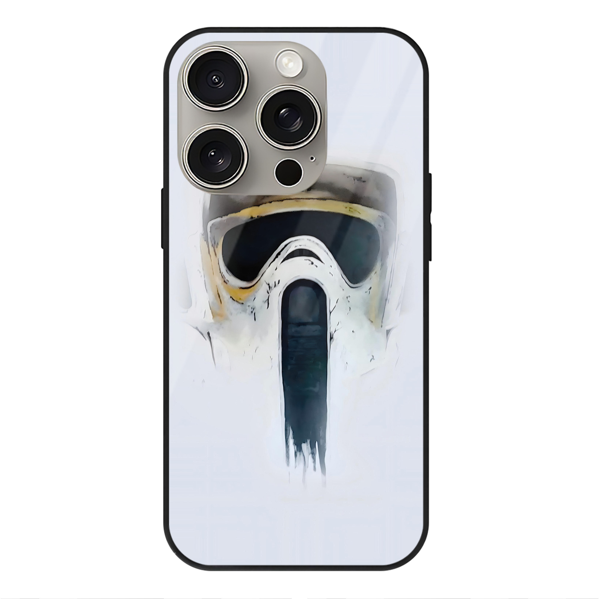 （画像用） スター・ウォーズ Star Wars 【iPhone15Pro対応】スマホケース 耐衝撃＆黄変防止 背面ガラス
