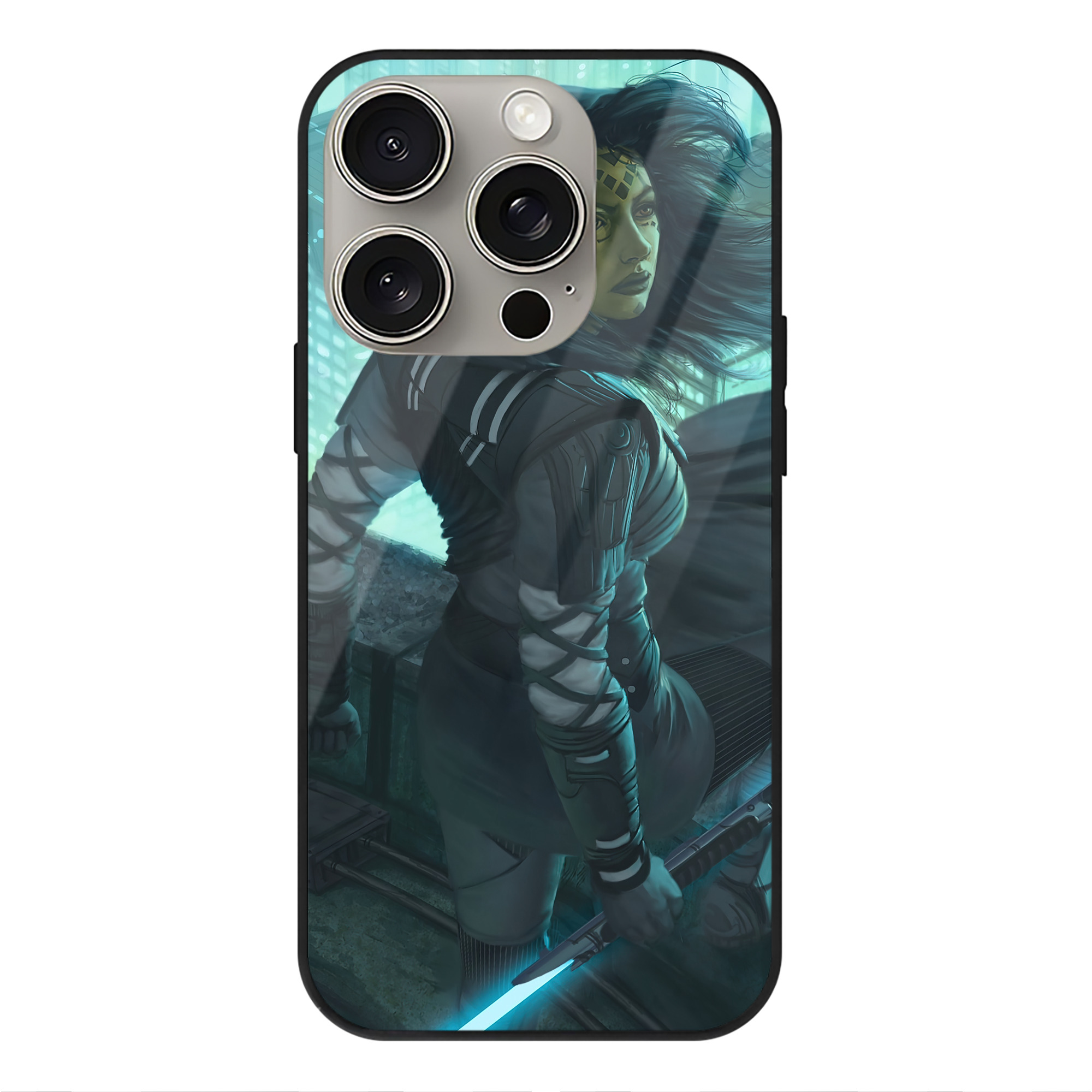 （画像用） スター・ウォーズ Star Wars 【iPhone15Pro対応】スマホケース 耐衝撃＆黄変防止 背面ガラス