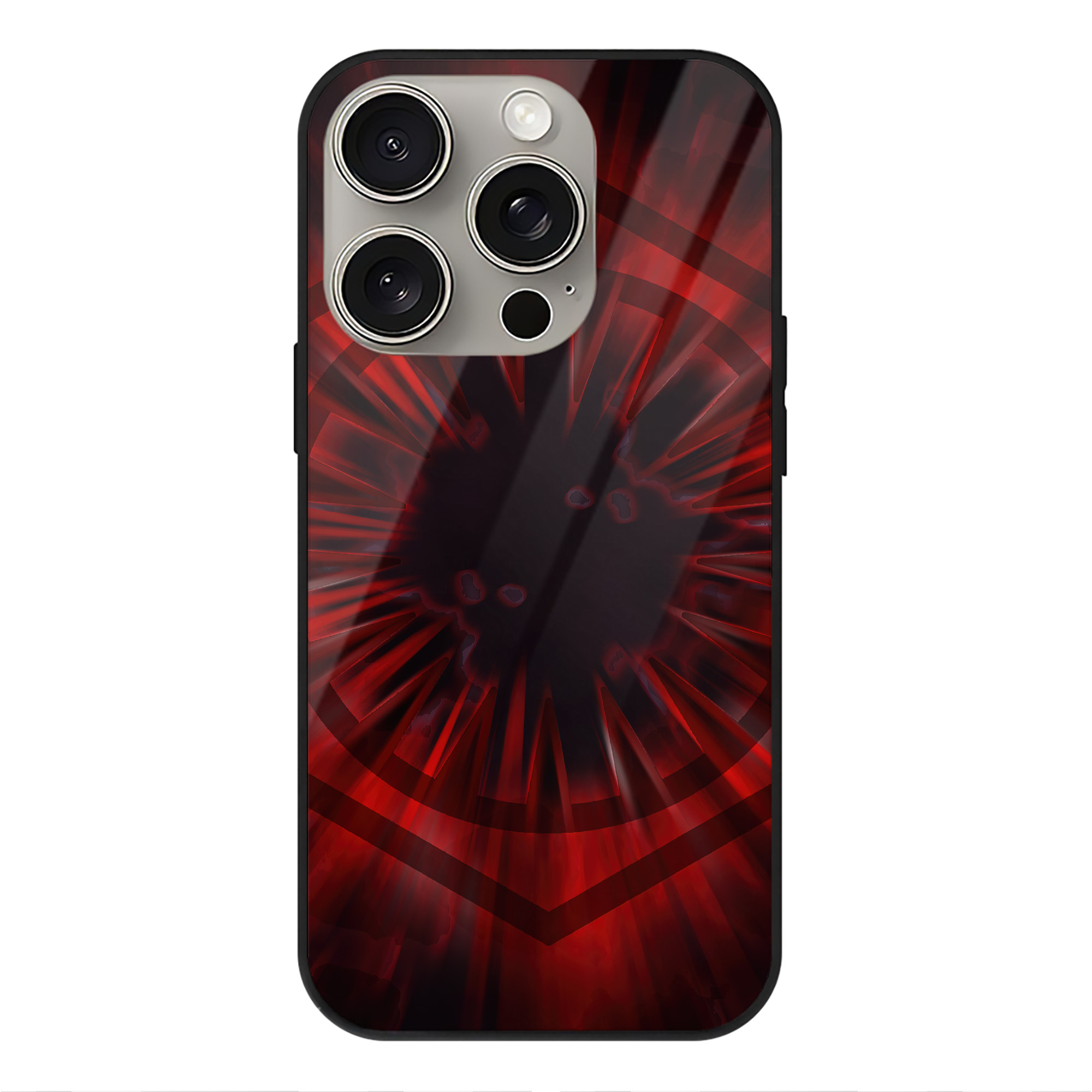 （画像用） スター・ウォーズ Star Wars 【iPhone15Pro対応】スマホケース 耐衝撃＆黄変防止 背面ガラス
