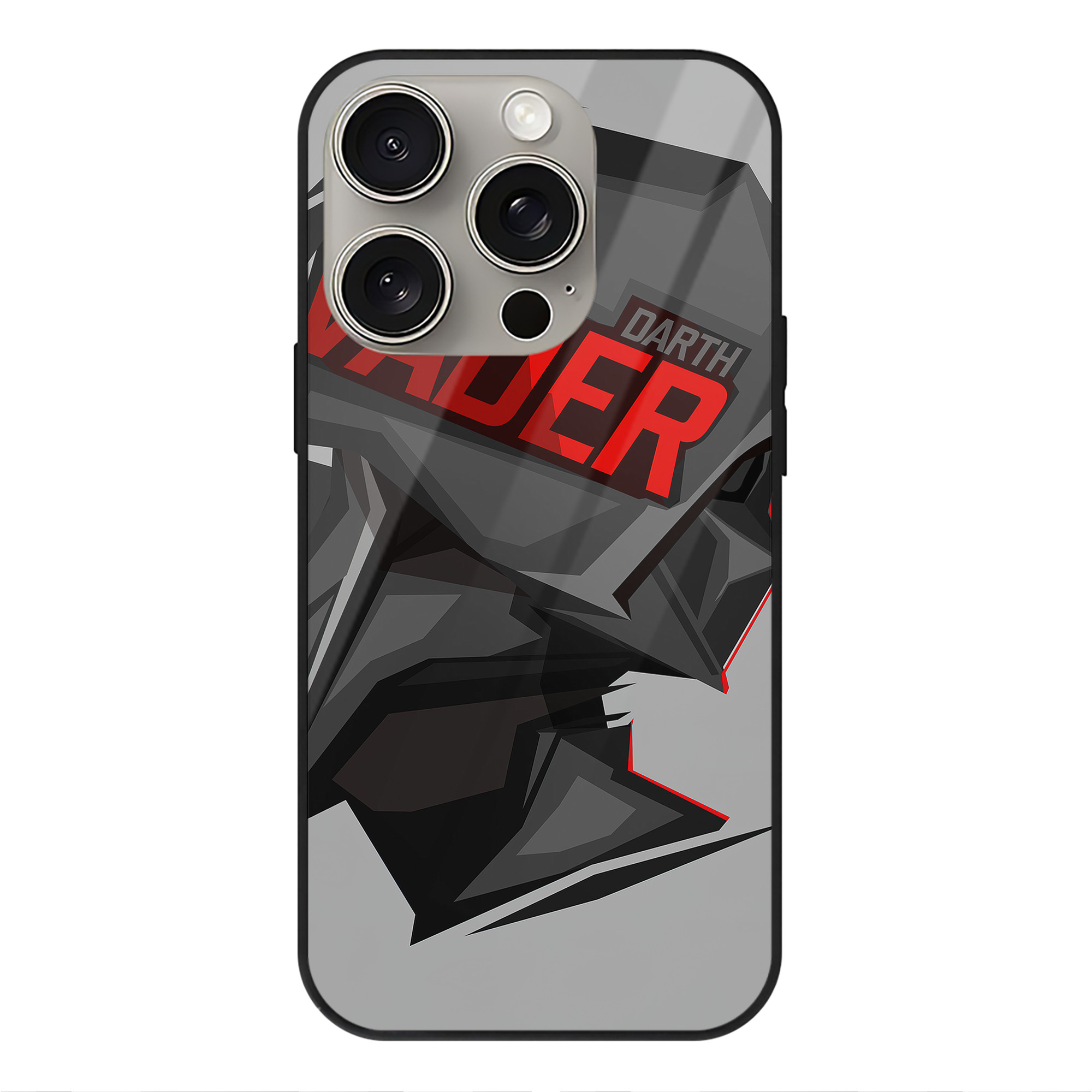 （画像用） スター・ウォーズ Star Wars 【iPhone15Pro対応】スマホケース 耐衝撃＆黄変防止 背面ガラス