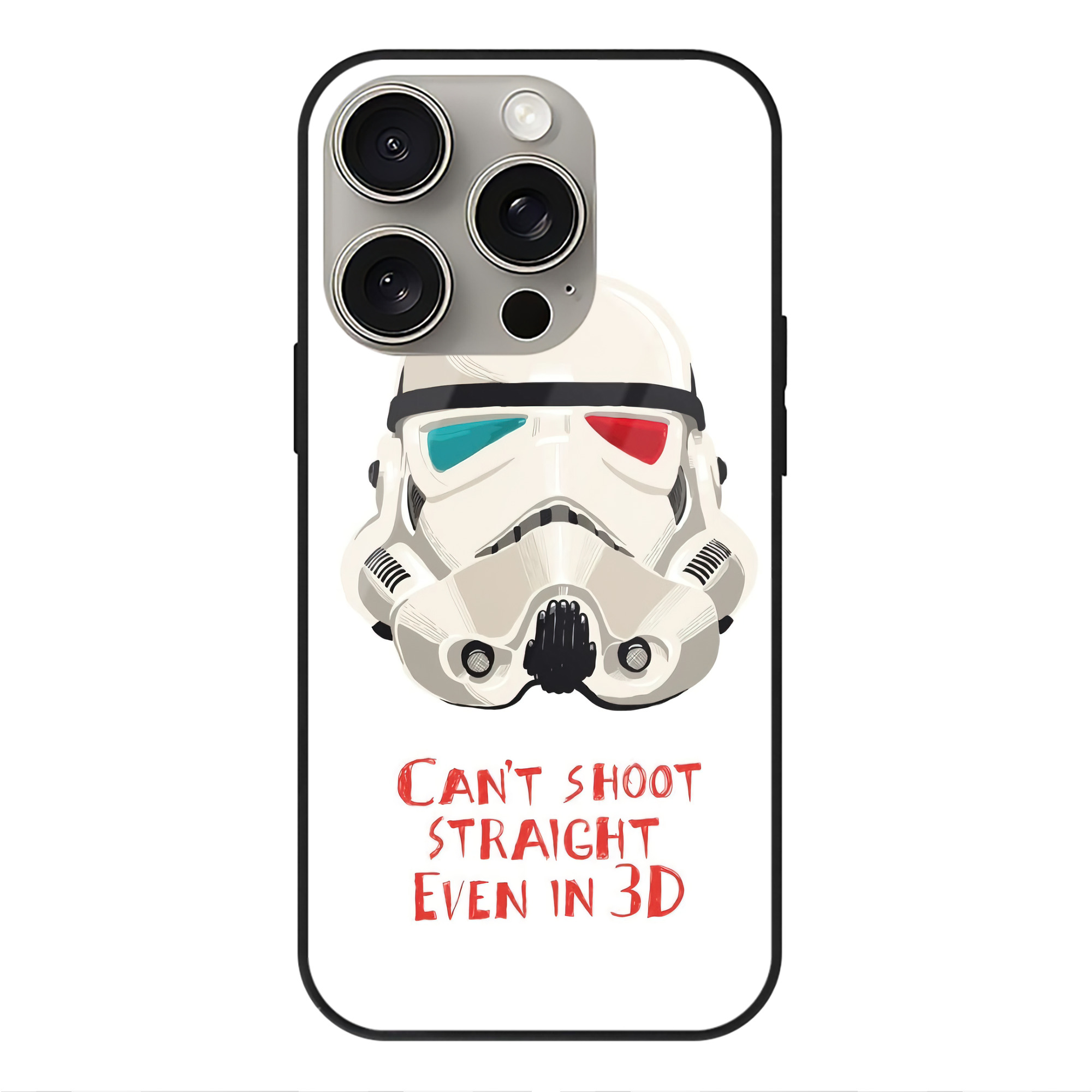 （画像用） スター・ウォーズ Star Wars 【iPhone15Pro対応】スマホケース 耐衝撃＆黄変防止 背面ガラス