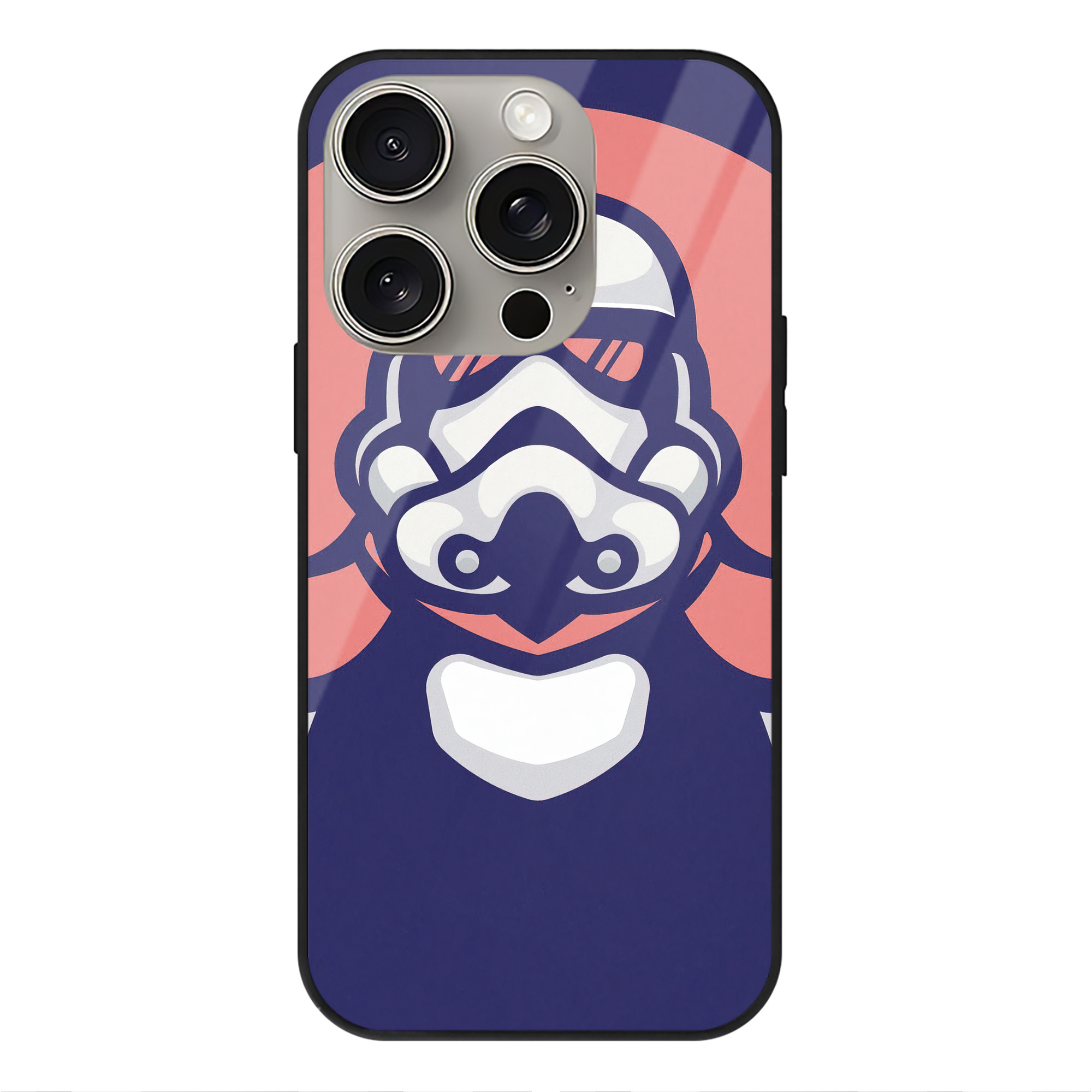 （画像用） スター・ウォーズ Star Wars 【iPhone15Pro対応】スマホケース 耐衝撃＆黄変防止 背面ガラス
