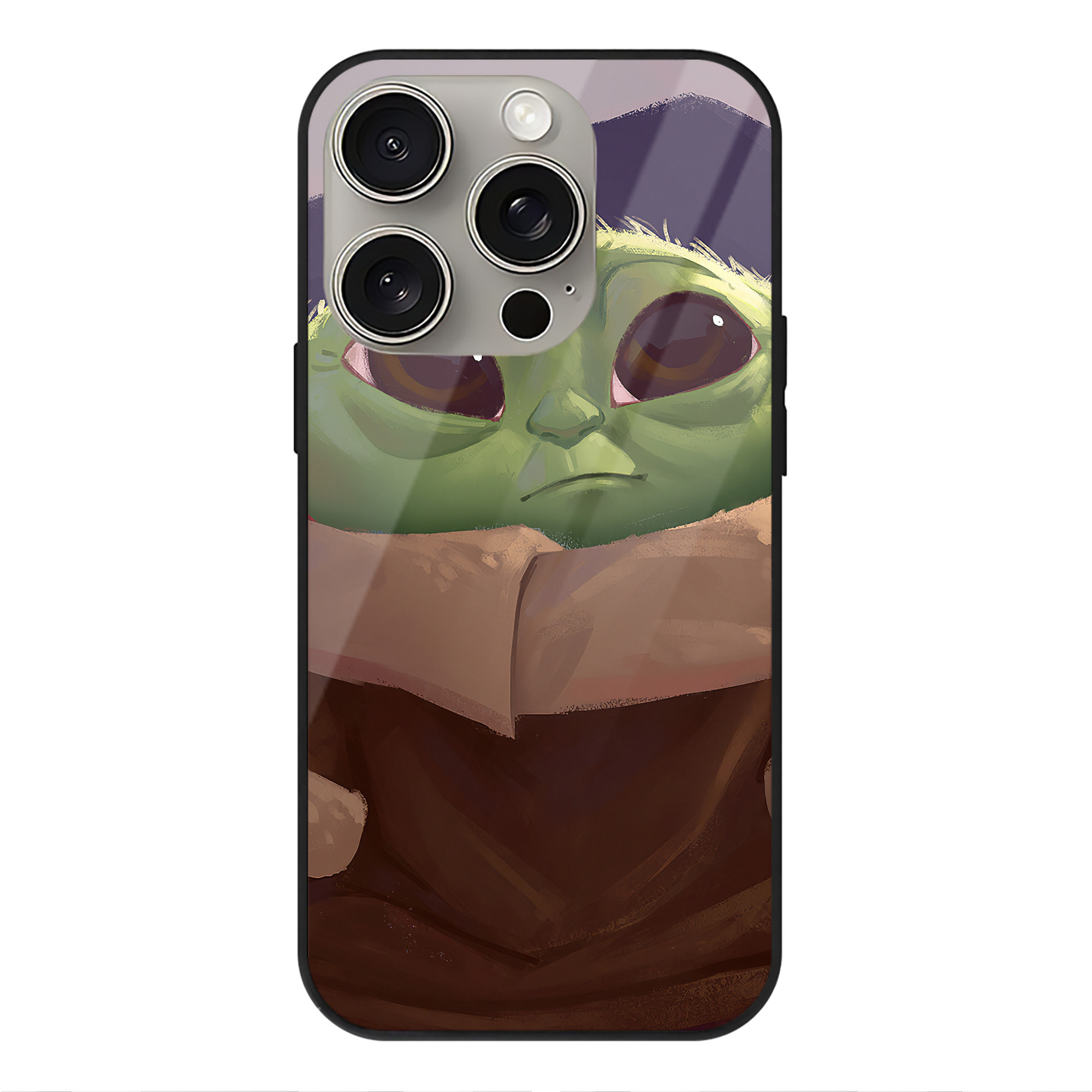（画像用） スター・ウォーズ Star Wars 【iPhone15Pro対応】スマホケース 耐衝撃＆黄変防止 背面ガラス