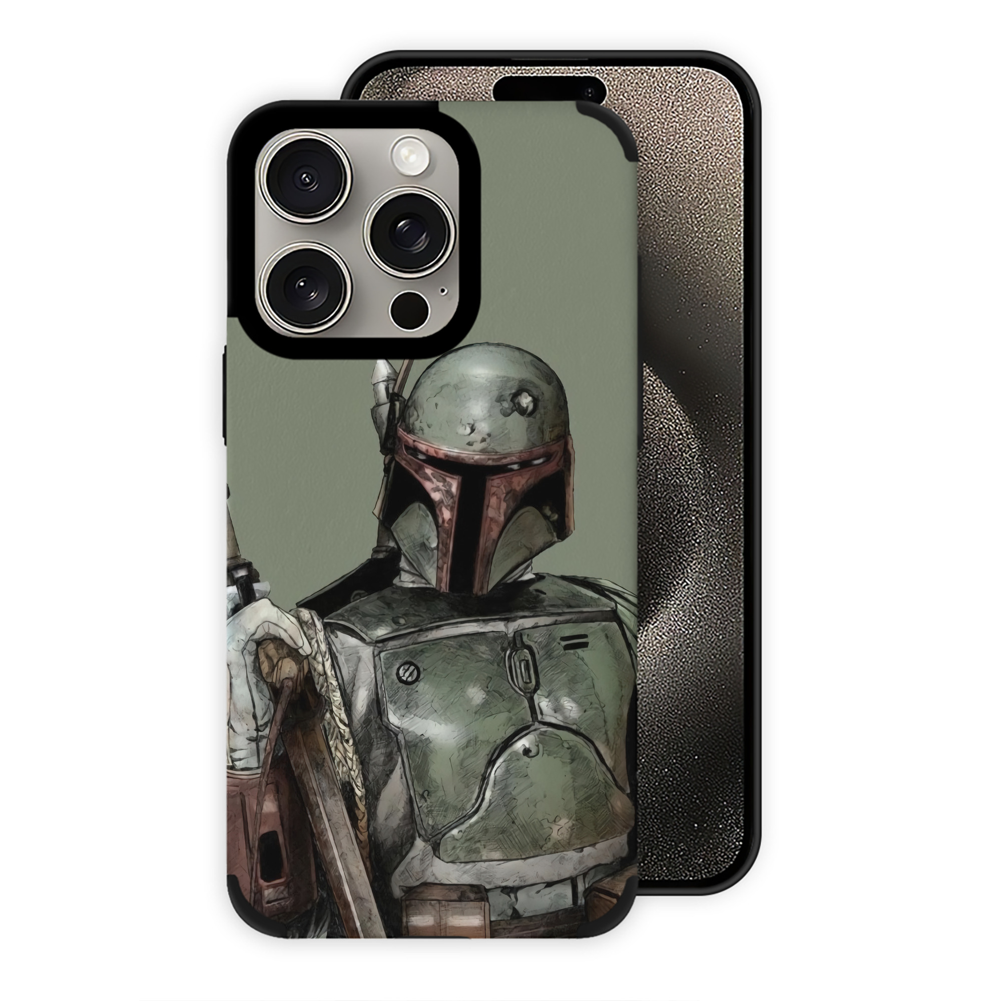 （画像用） スター・ウォーズ Star Wars 【iPhone15ProMax対応】 PUレザー スマホケース 耐衝撃＆黄変防止