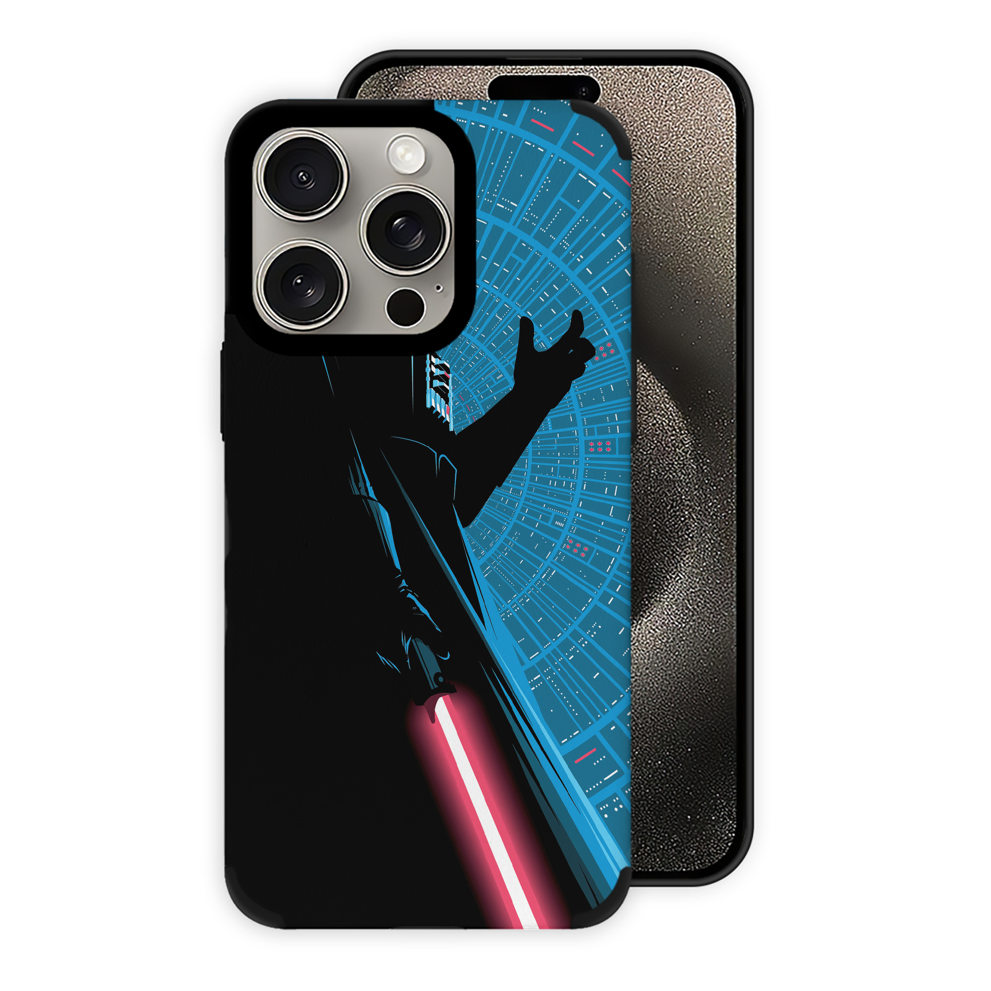 （画像用） スター・ウォーズ Star Wars 【iPhone15ProMax対応】 PUレザー スマホケース 耐衝撃＆黄変防止